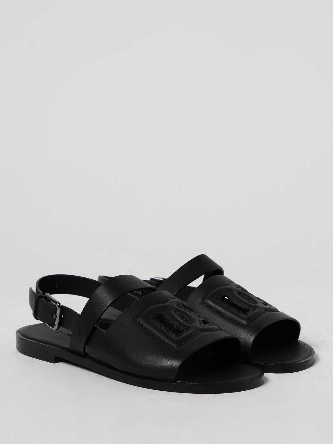 Dolce & Gabbana Sandals Men Black
