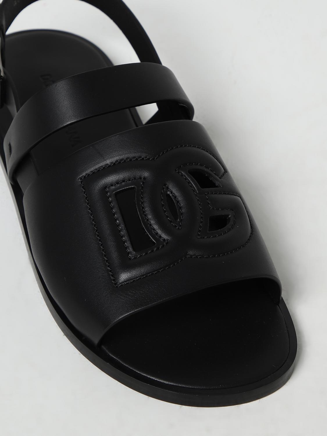 Dolce & Gabbana Sandals Men Black