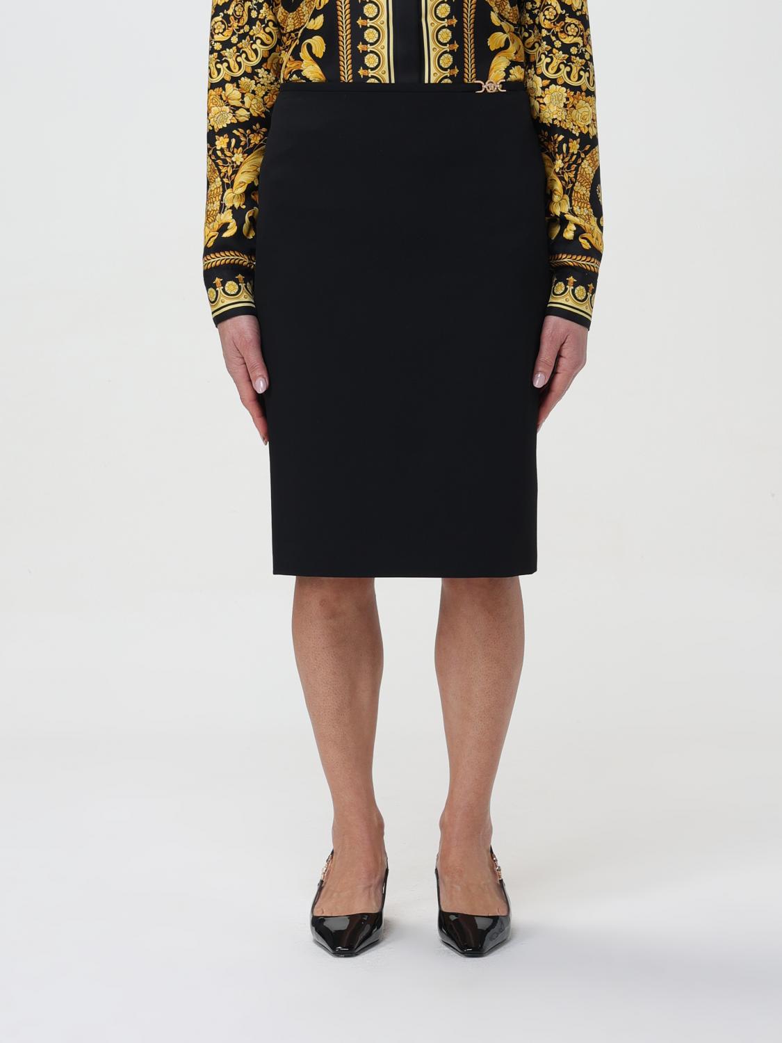 Versace Skirt Woman Black