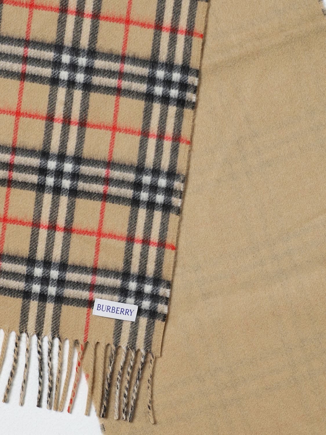 Burberry Scarf Woman Beige