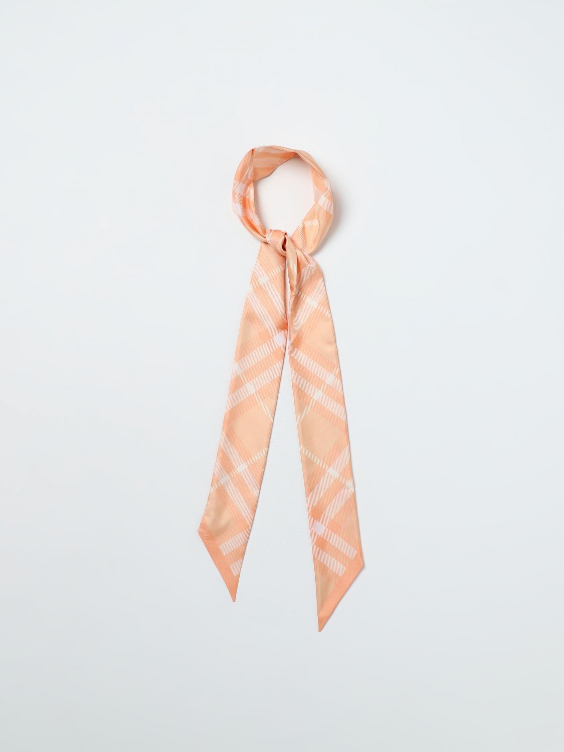 Burberry Neck Scarf Woman Pink