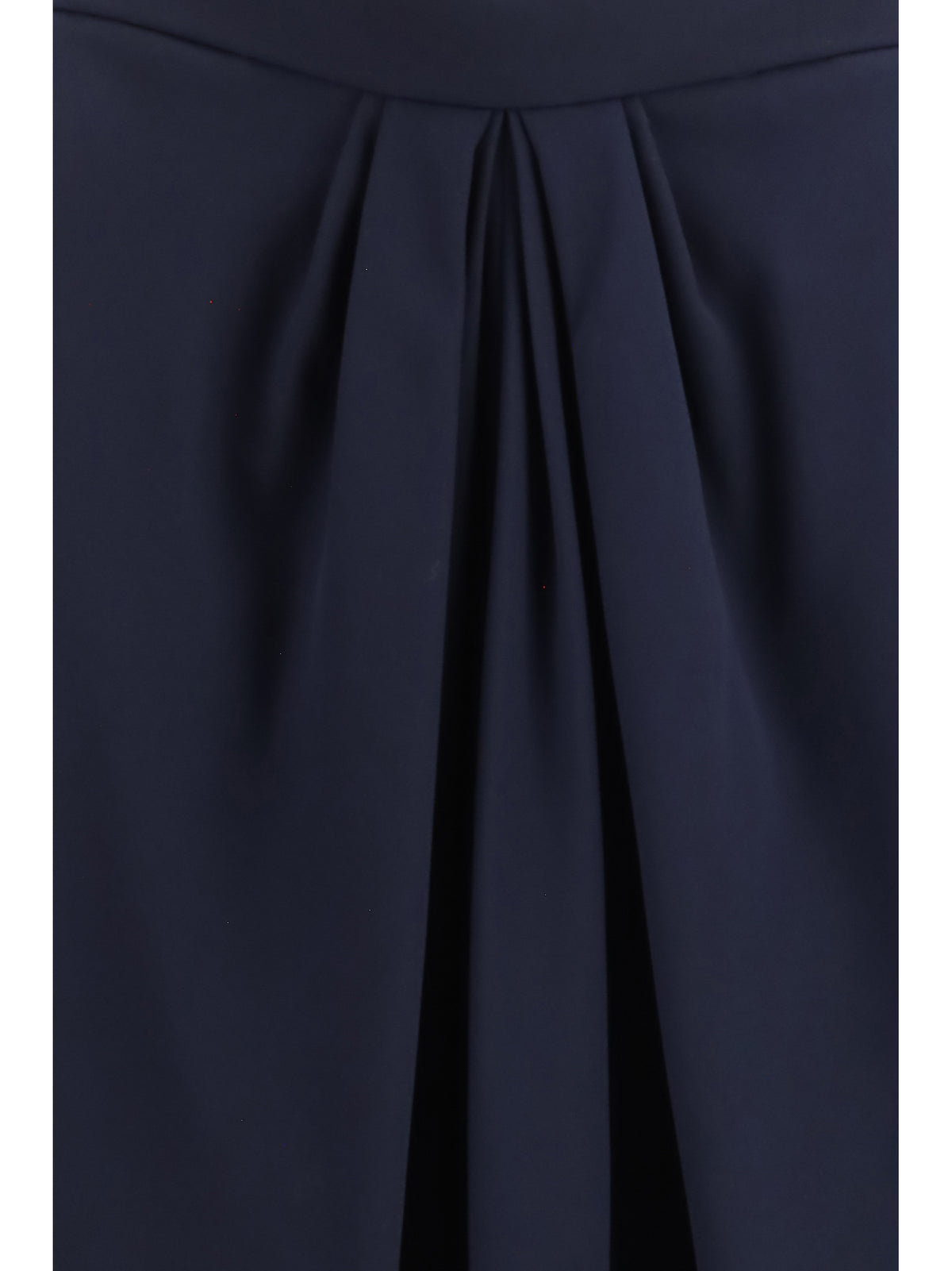 Giorgio Armani Pleated silk Skirt - Navy Blue