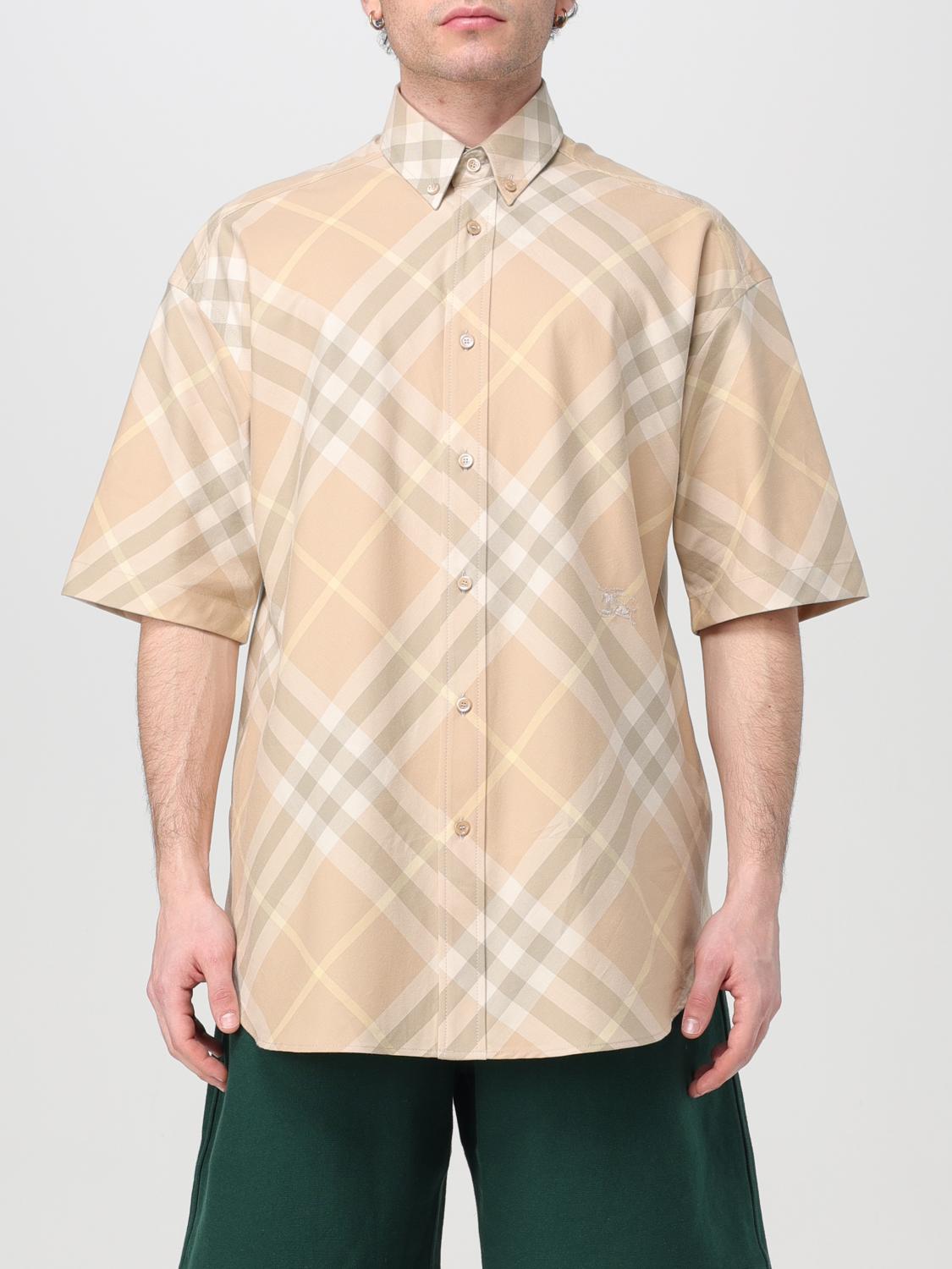 Burberry Shirt Men Beige