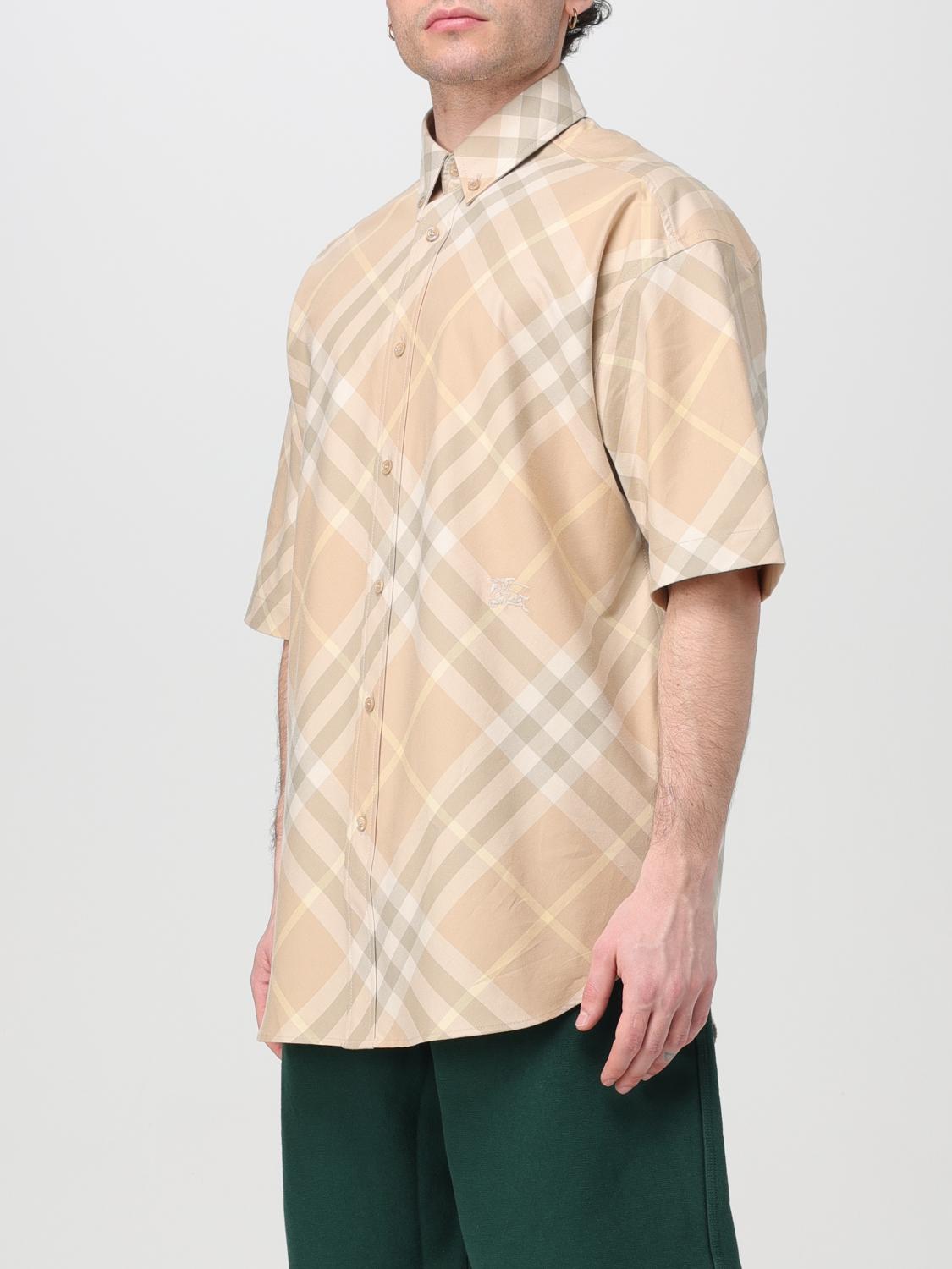 Burberry Shirt Men Beige