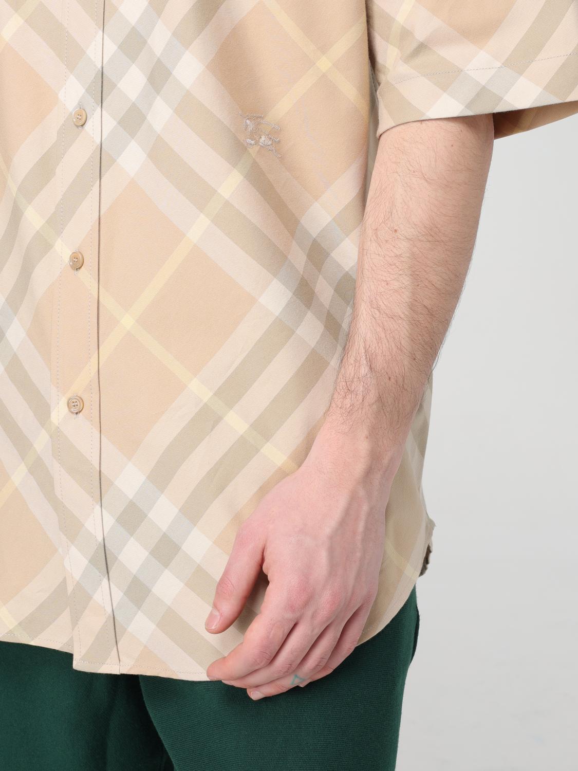 Burberry Shirt Men Beige