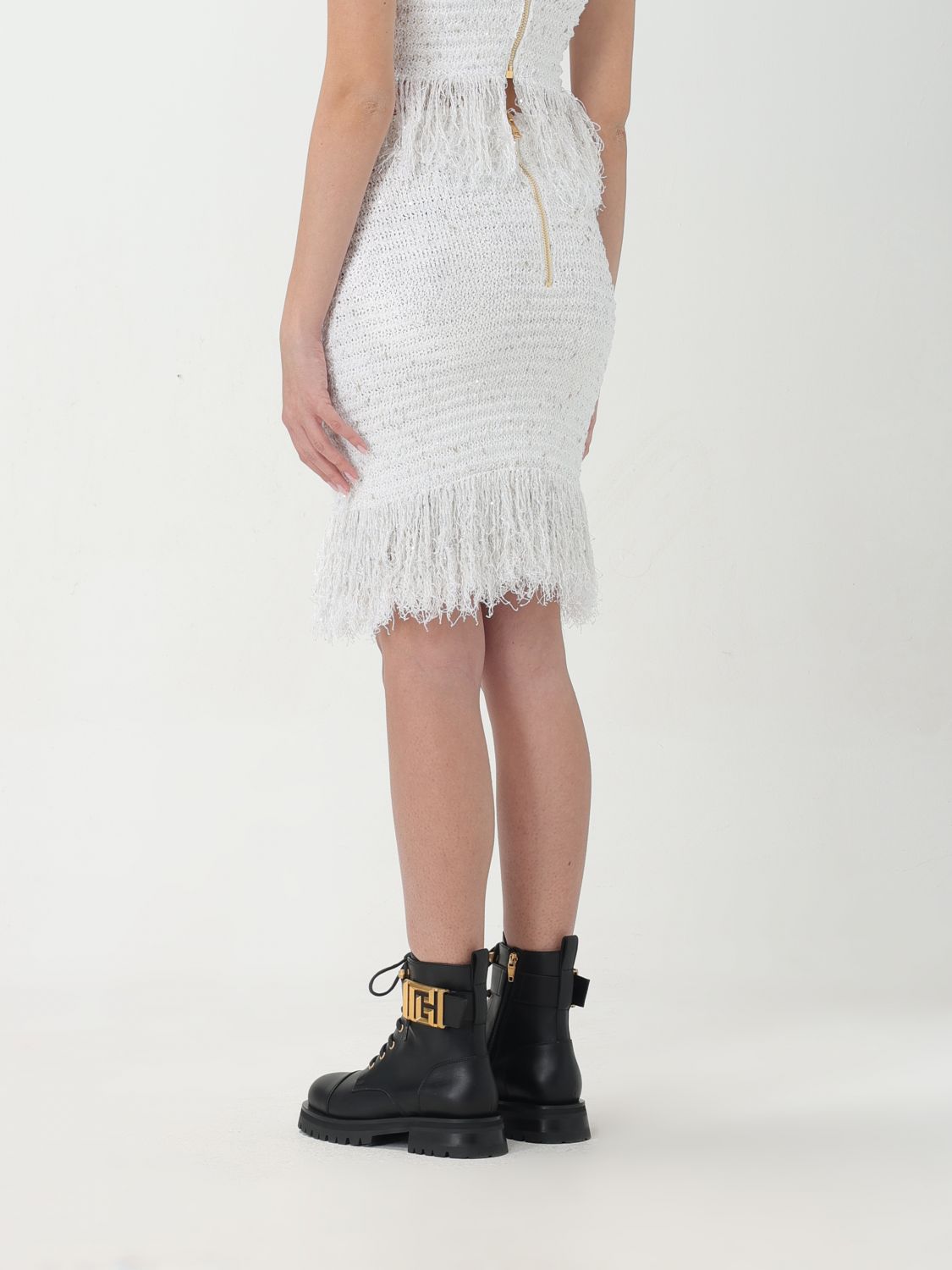 Balmain Skirt Woman White