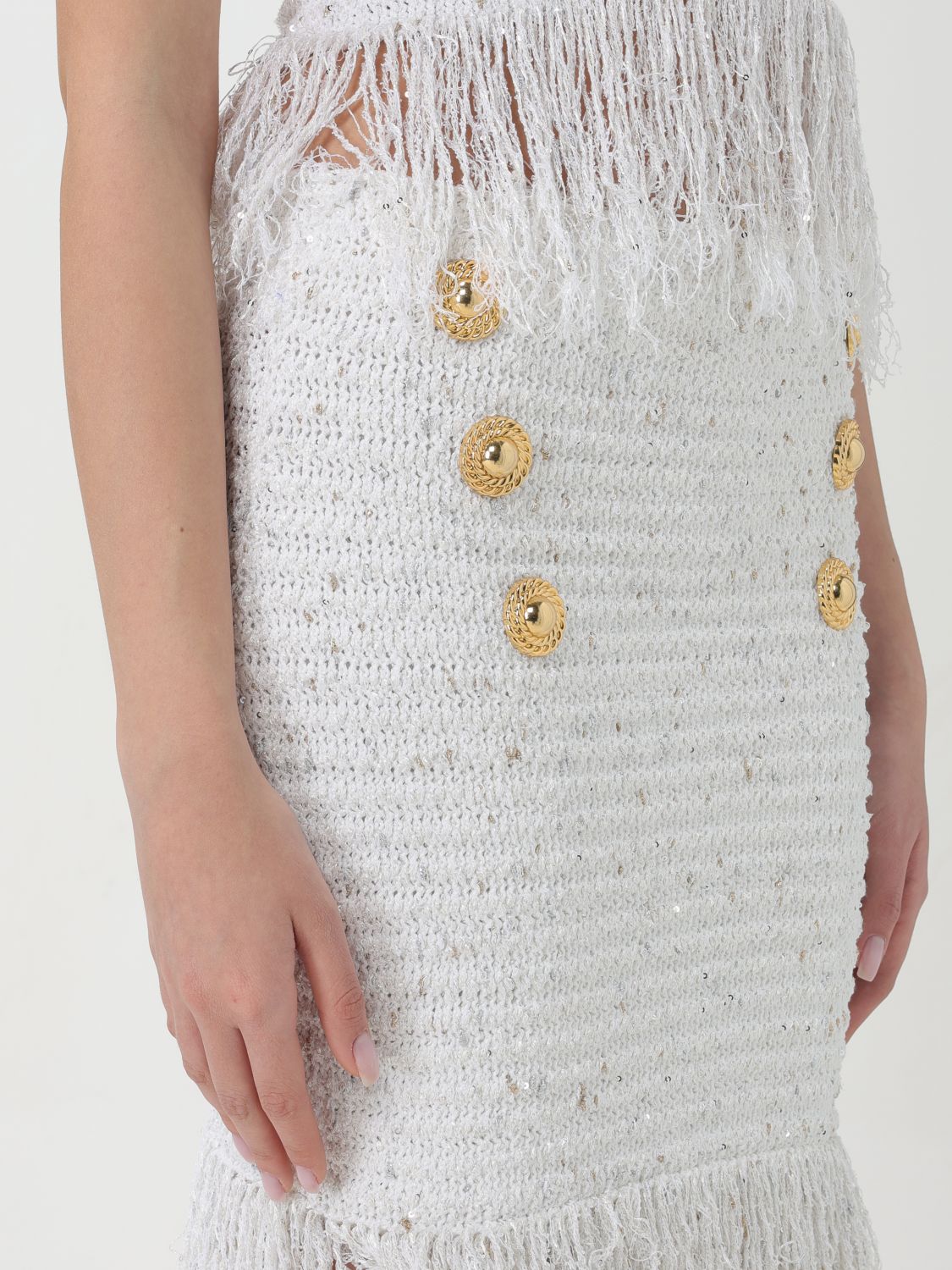 Balmain Skirt Woman White