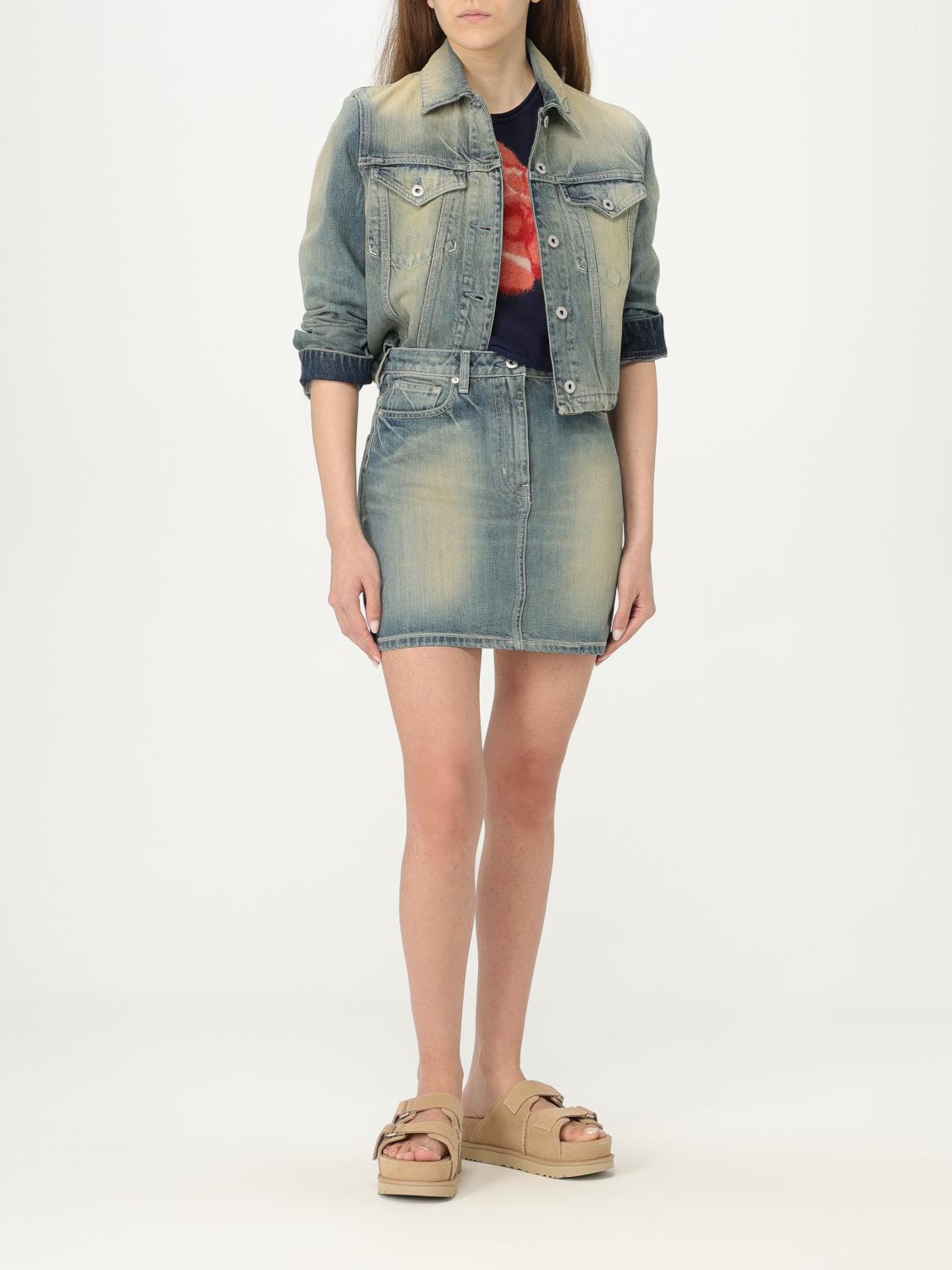 Kenzo Skirt Woman Grey