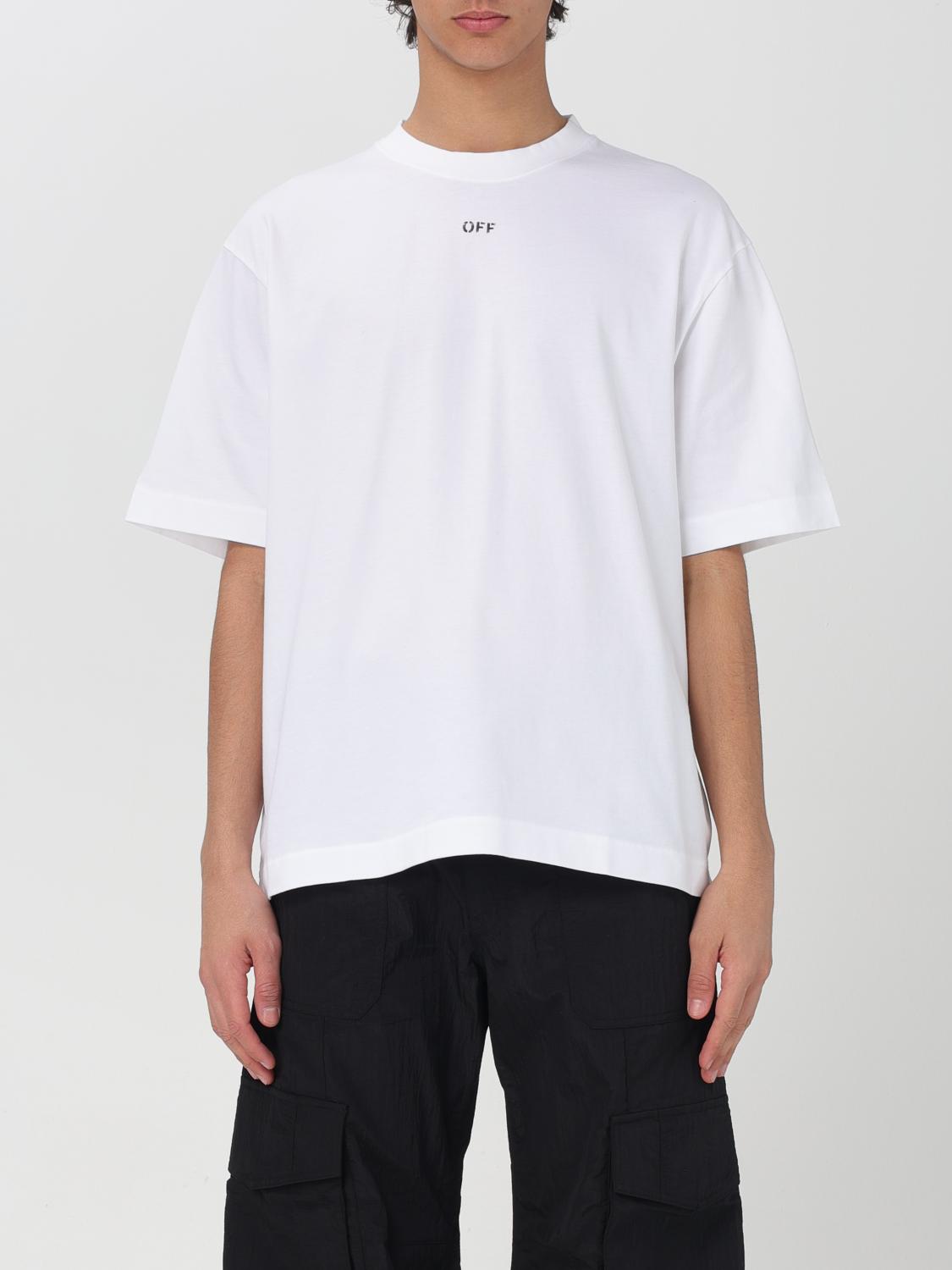 Off White T Shirt Men Black