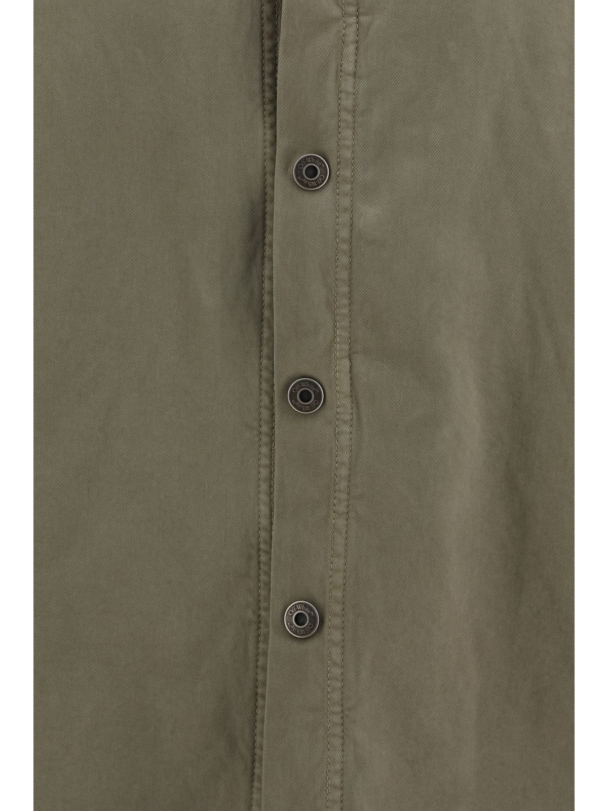 Off-White Racing Staff Cottvel Mil Sport Jacket - Dusty Olive