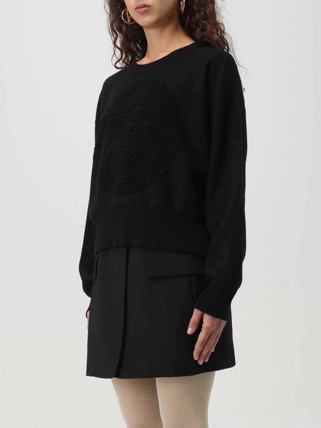 Versace Sweater Woman Black