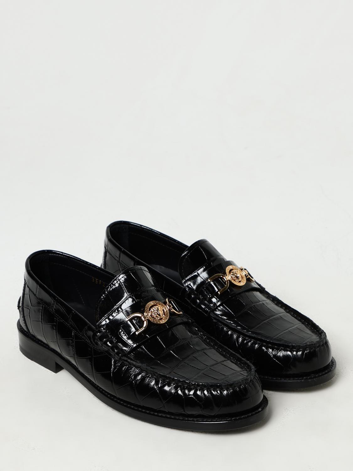 Versace Loafers Men Black