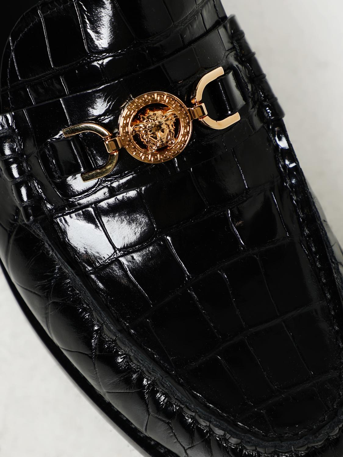 Versace Loafers Men Black
