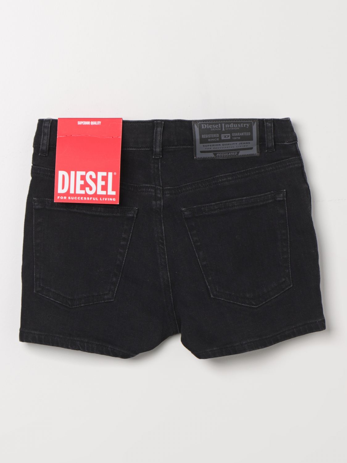 Diesel Short Kids Black