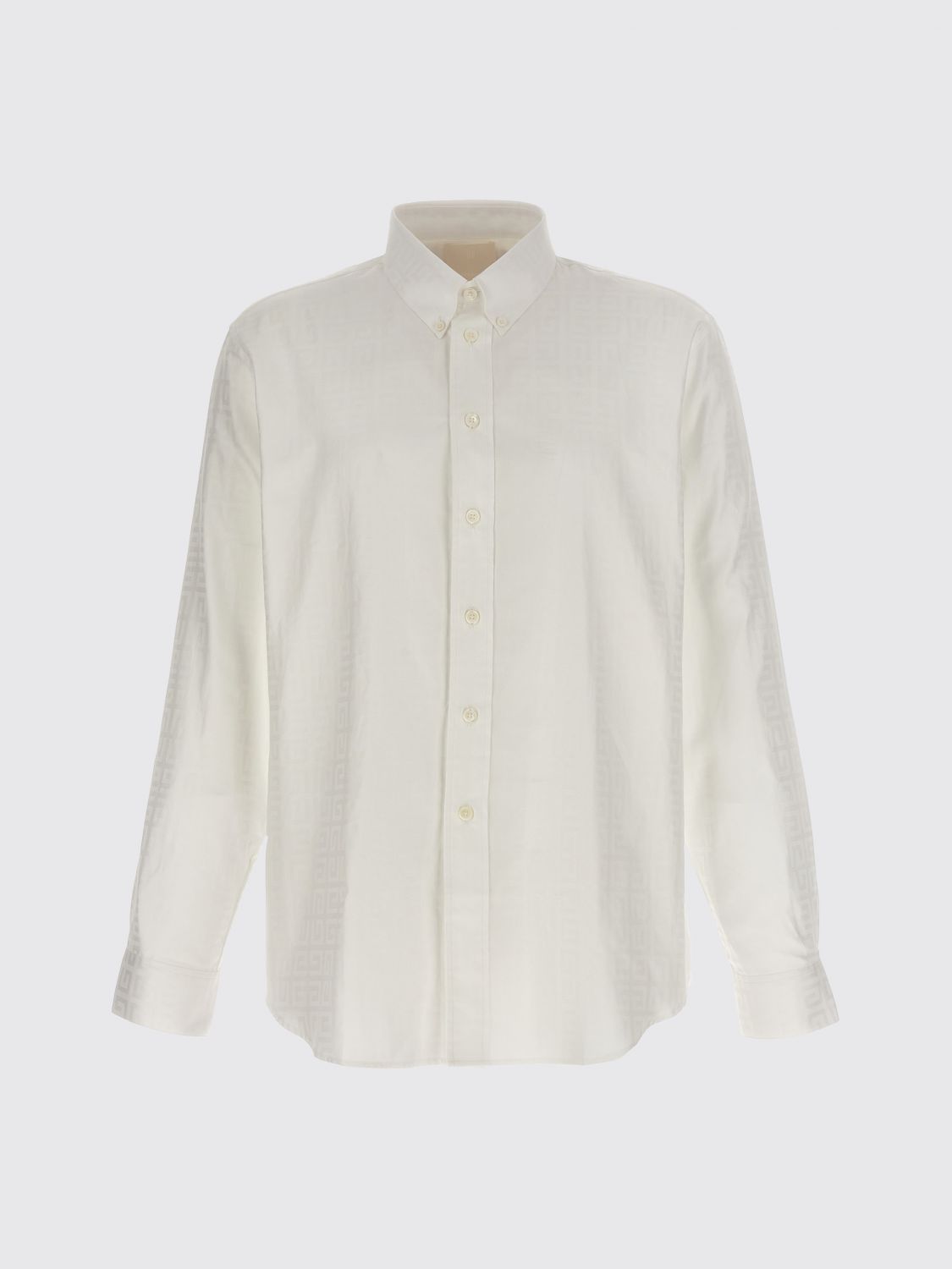 Givenchy Shirt Men Yellow Cream