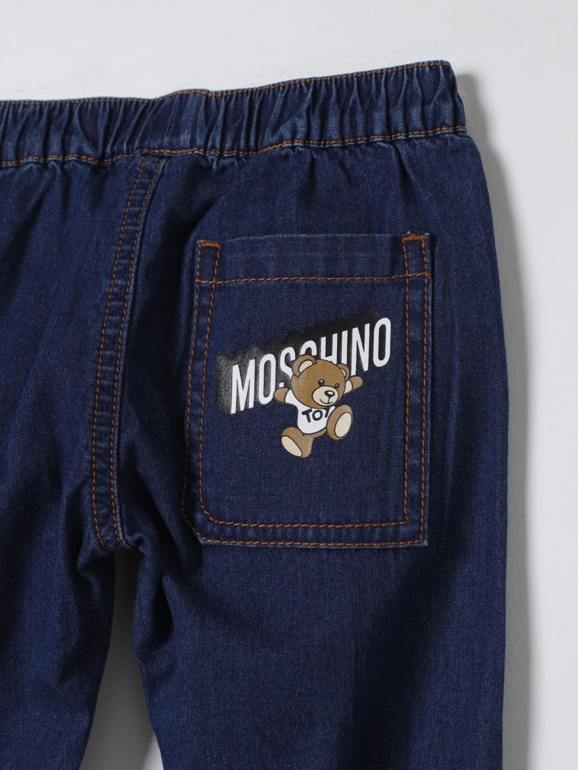 Moschino Pants Kids Blue