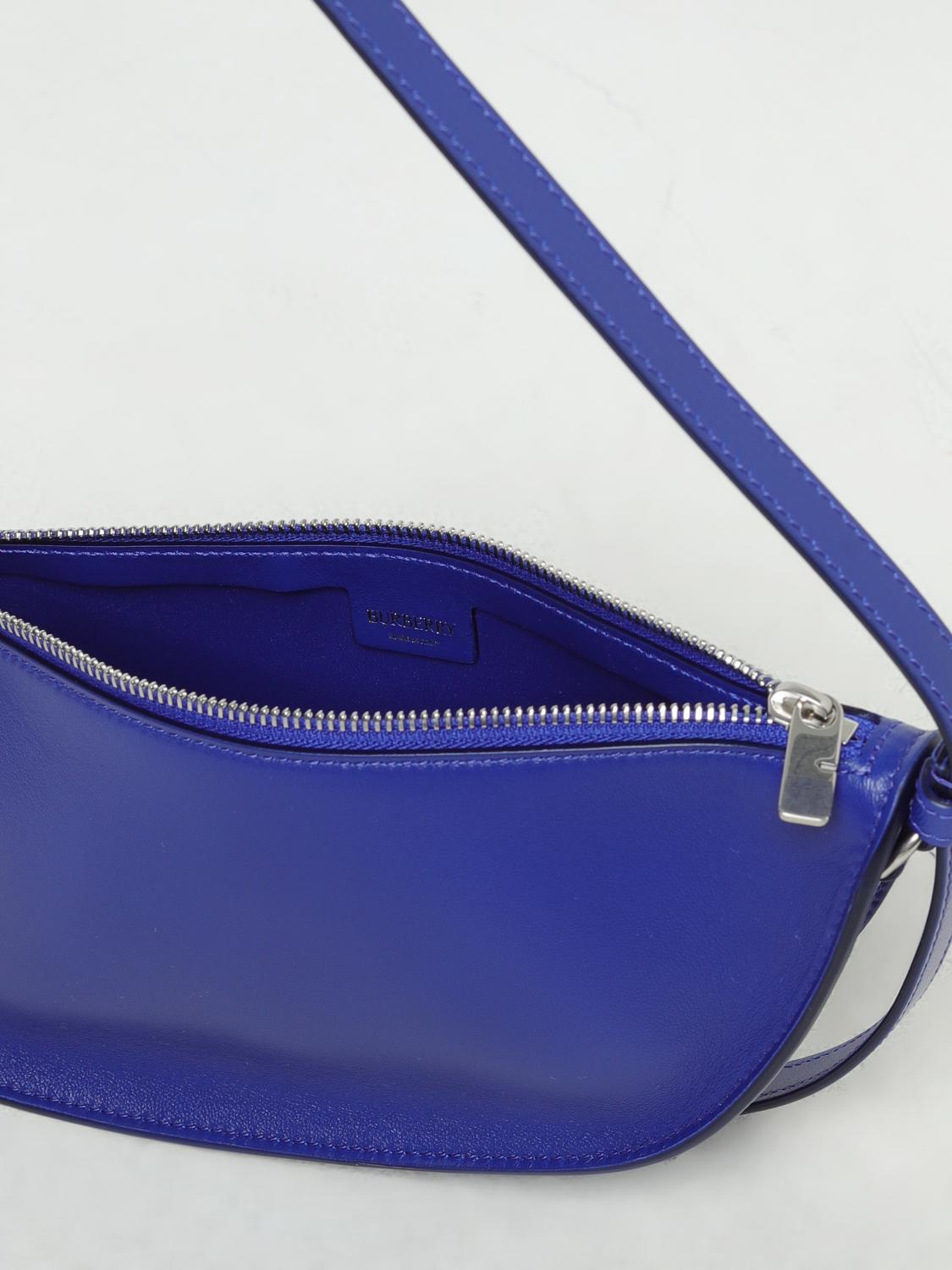Burberry Shoulder Bag Woman Blue