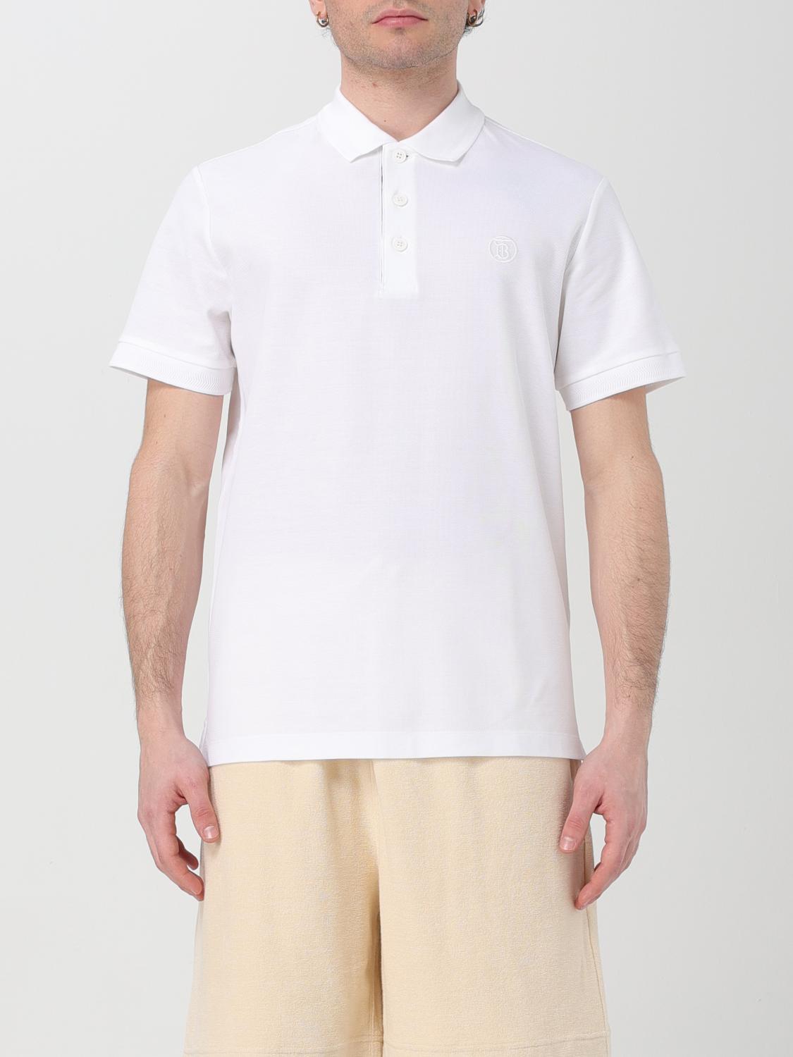 Burberry Polo Shirt Men White