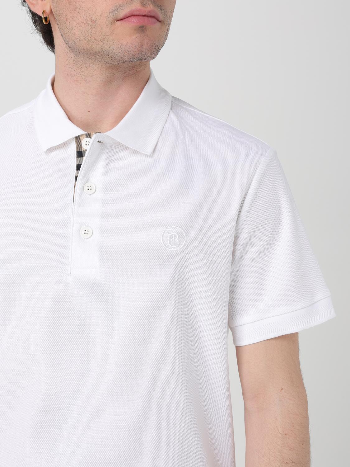 Burberry Polo Shirt Men White