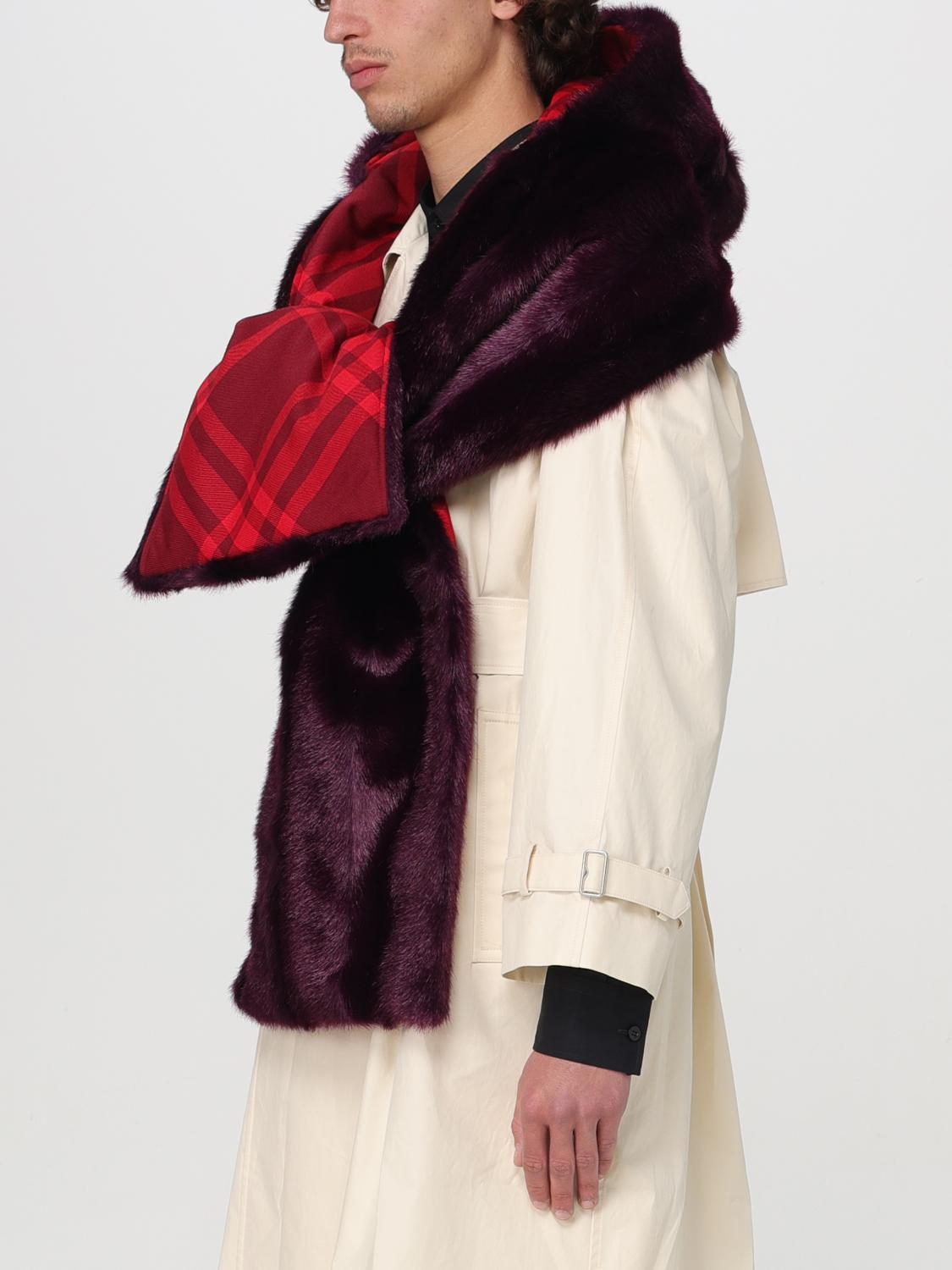 Burberry Scarf Men Multicolor
