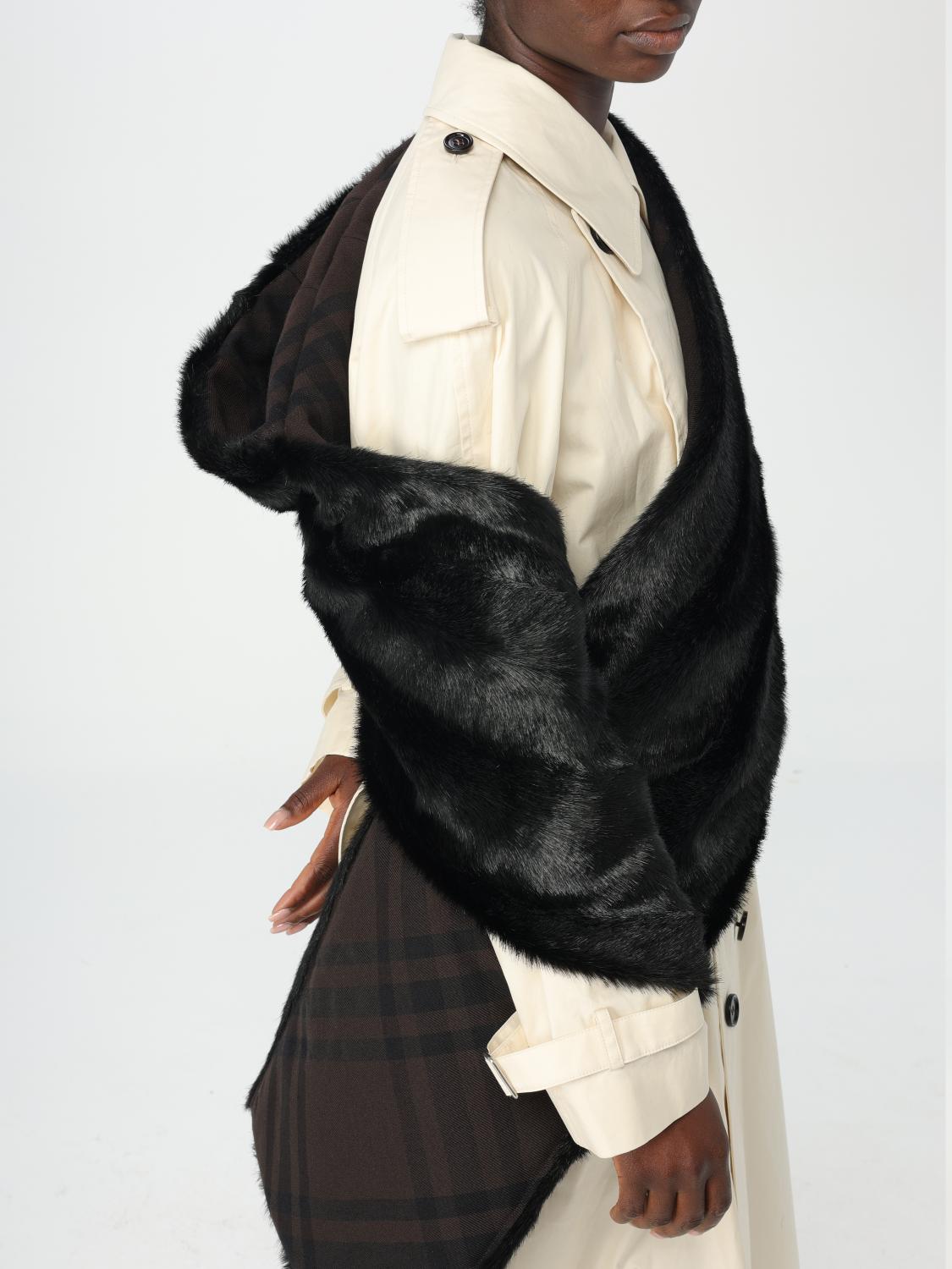 Burberry Scarf Men Black