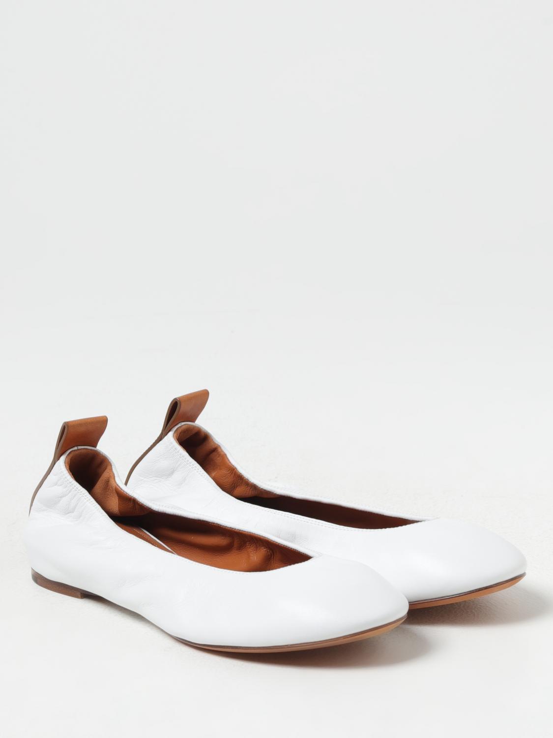 Lanvin Ballet Flats Woman White