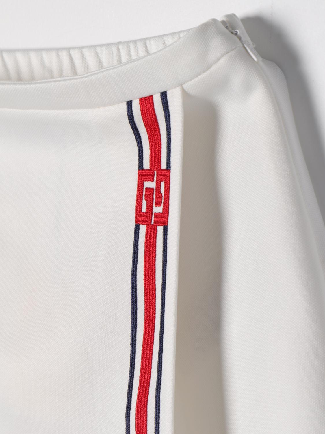 Gucci Skirt Kids White