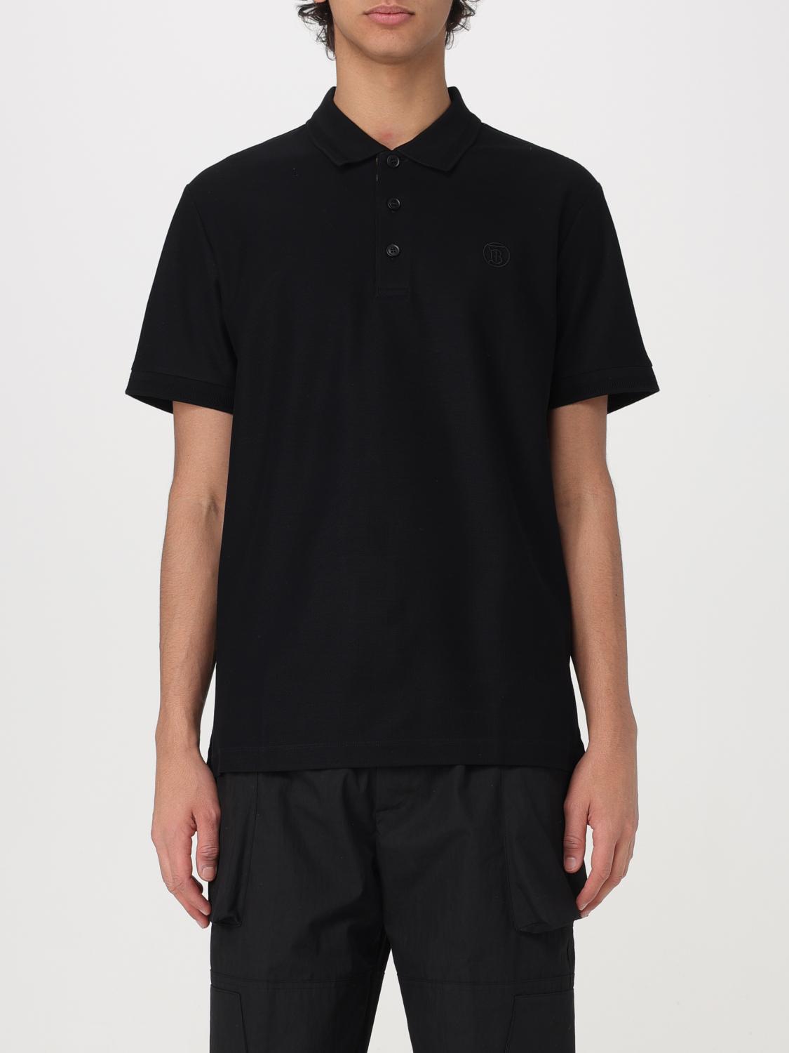 Burberry Polo Shirt Men Black