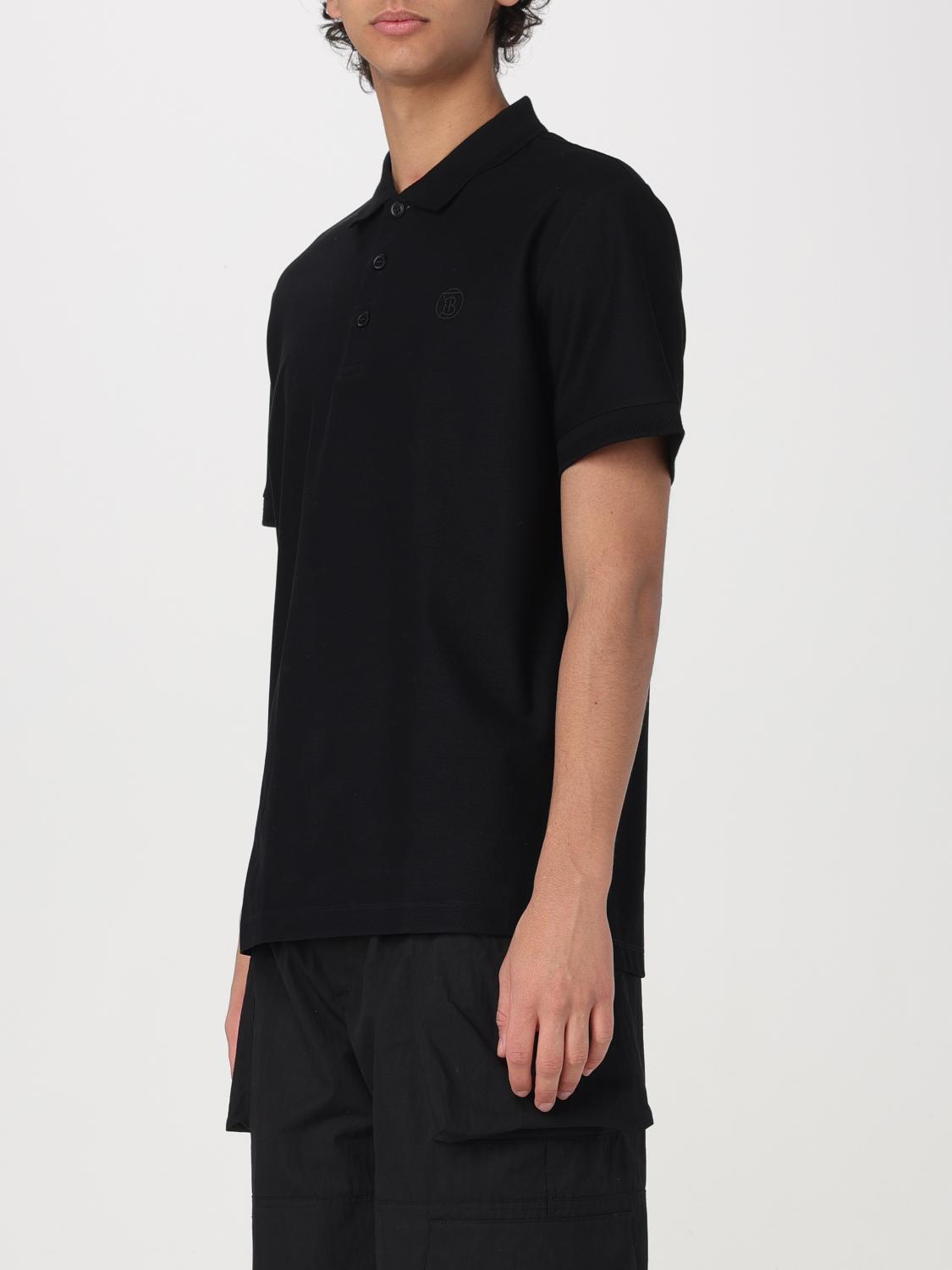 Burberry Polo Shirt Men Black