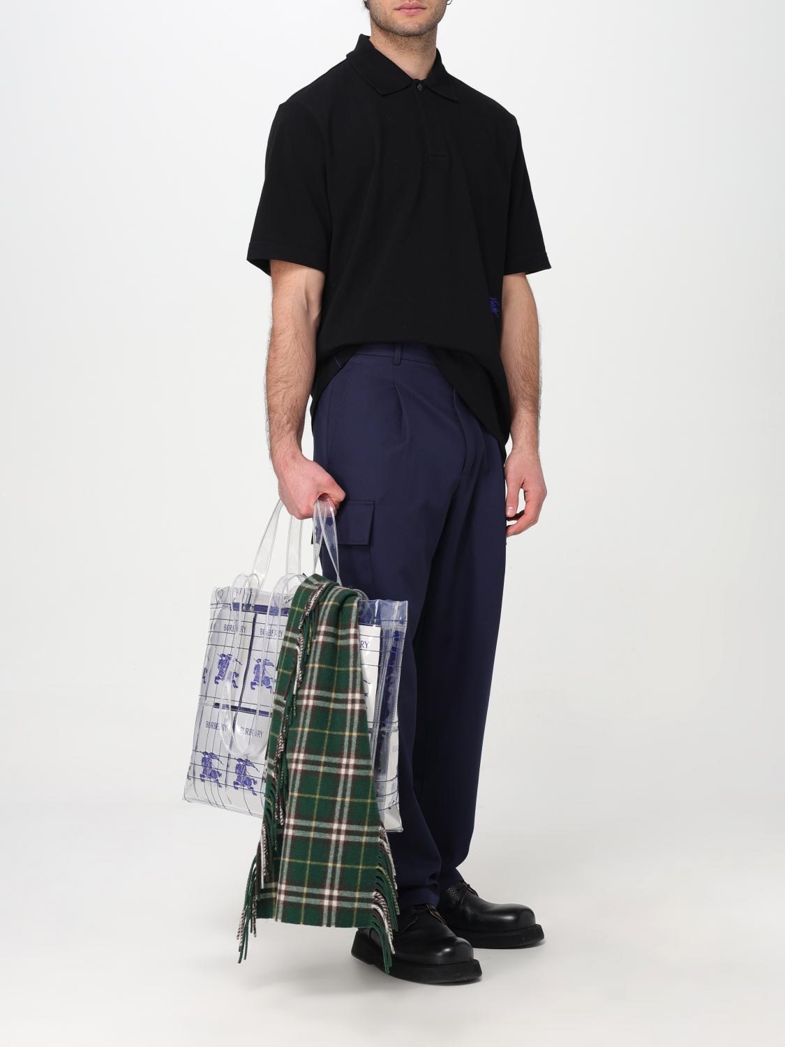 Burberry Shoulder Bag Men Multicolor