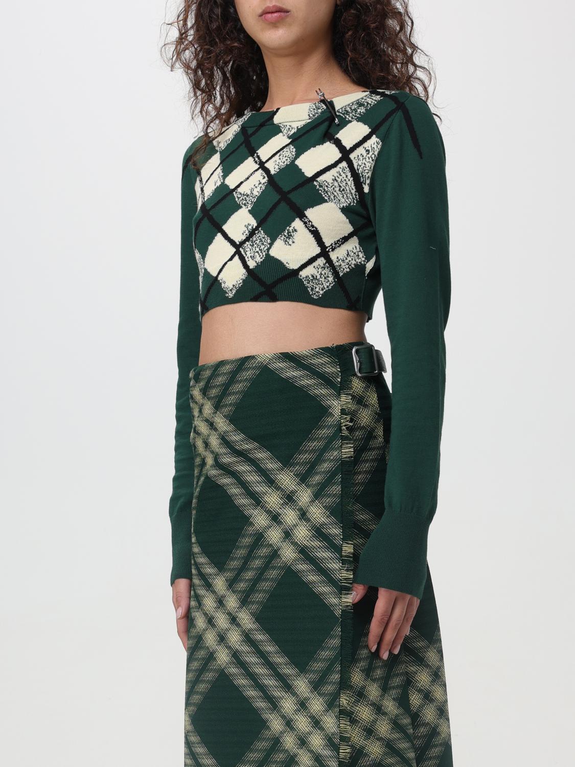Burberry Sweater Woman Green