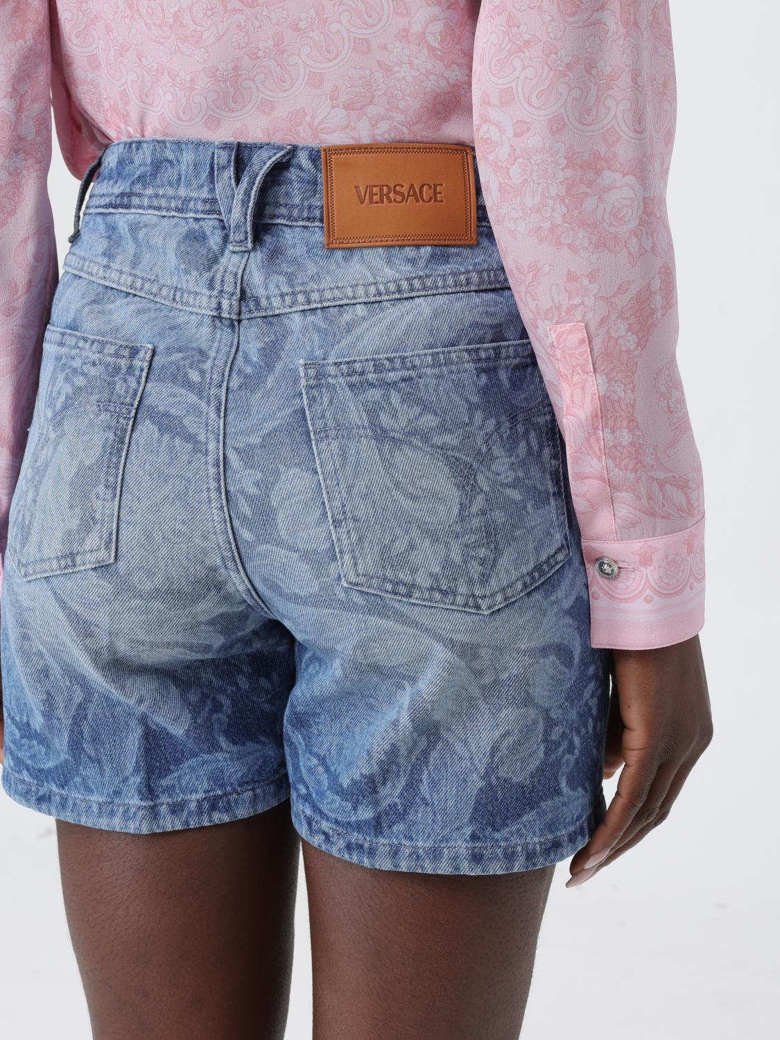 Versace Short Woman Blue