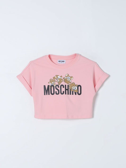 Moschino T Shirt Kids Pink