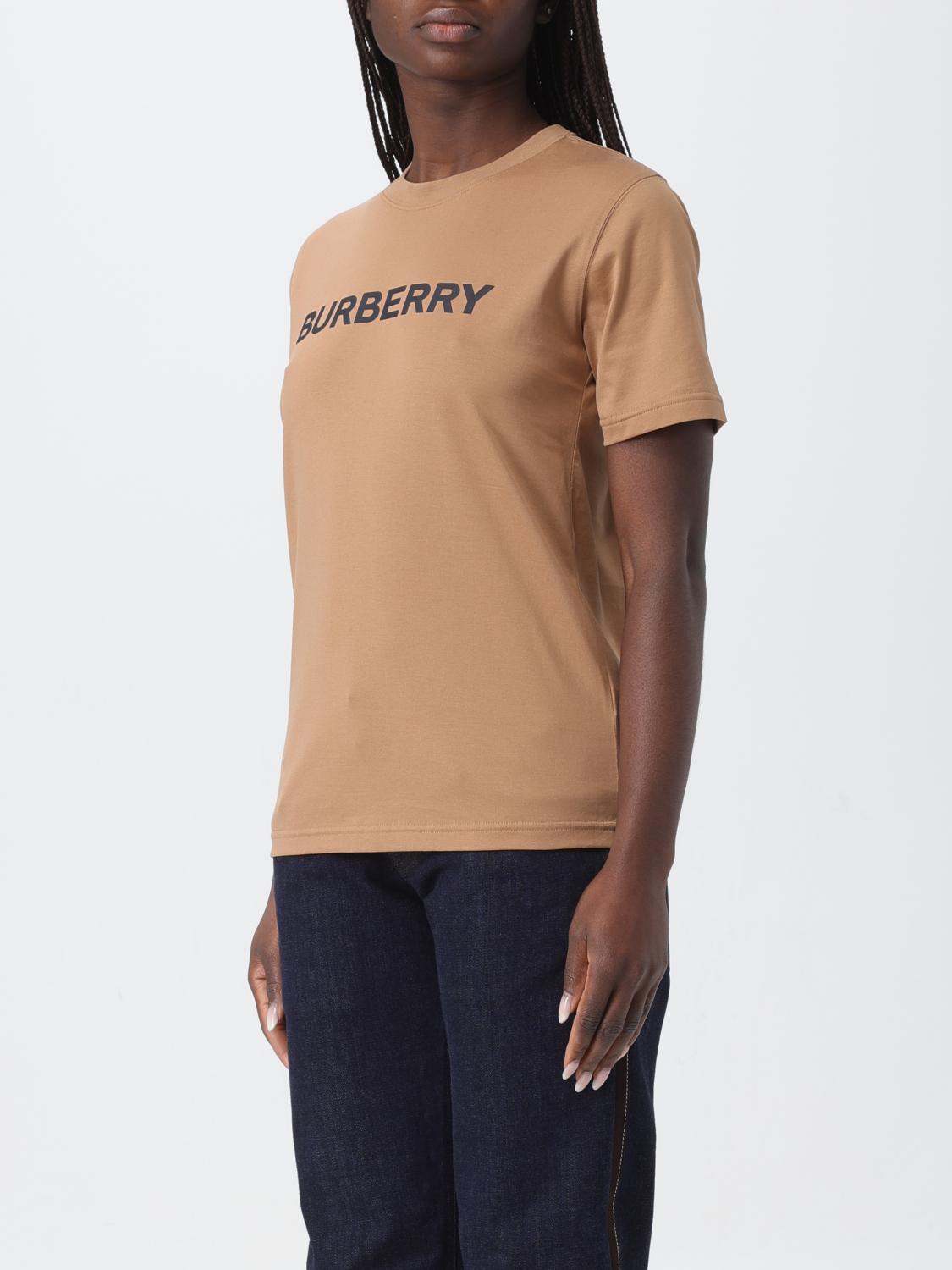 Burberry T Shirt Woman Brown