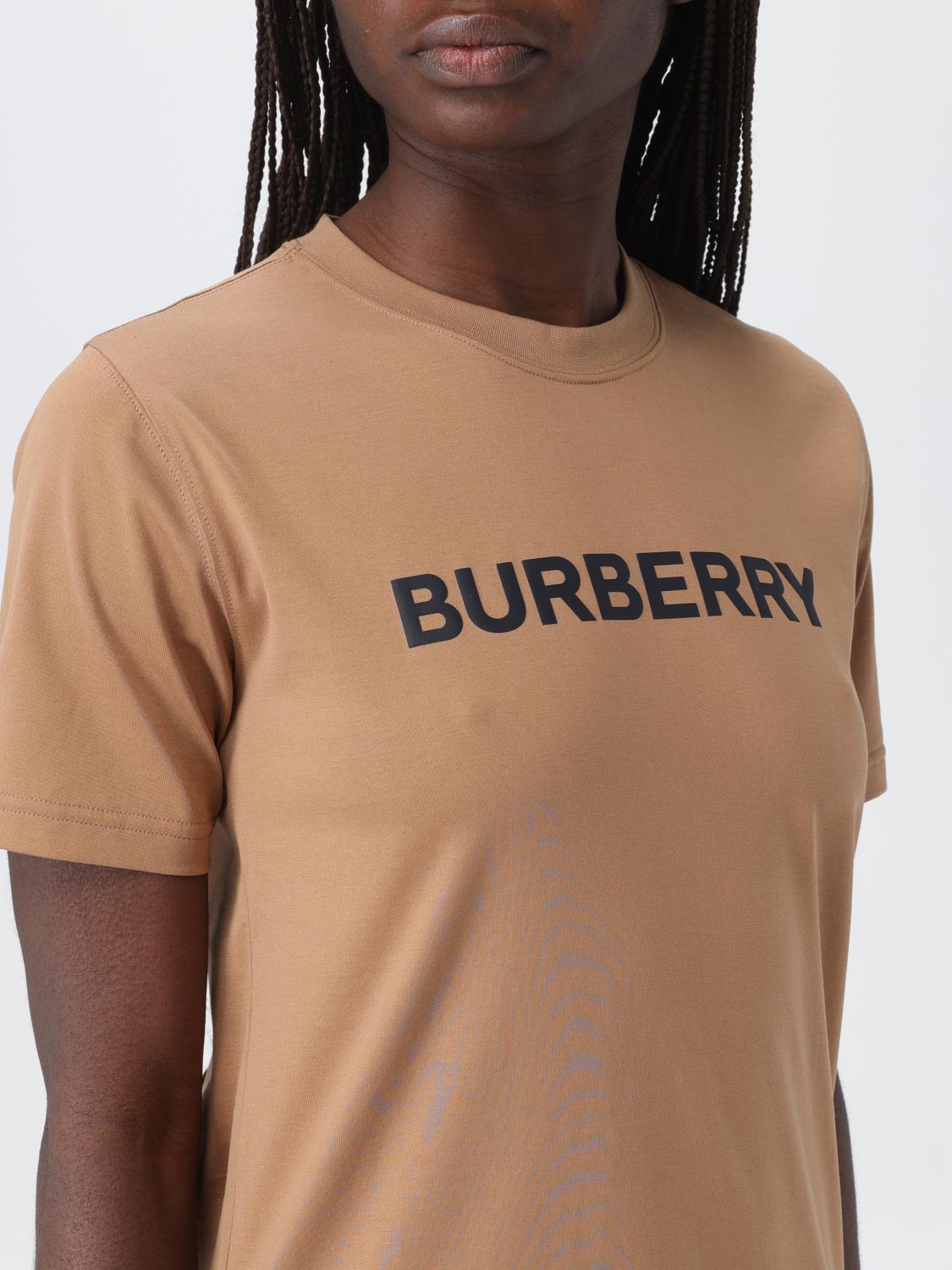 Burberry T Shirt Woman Brown