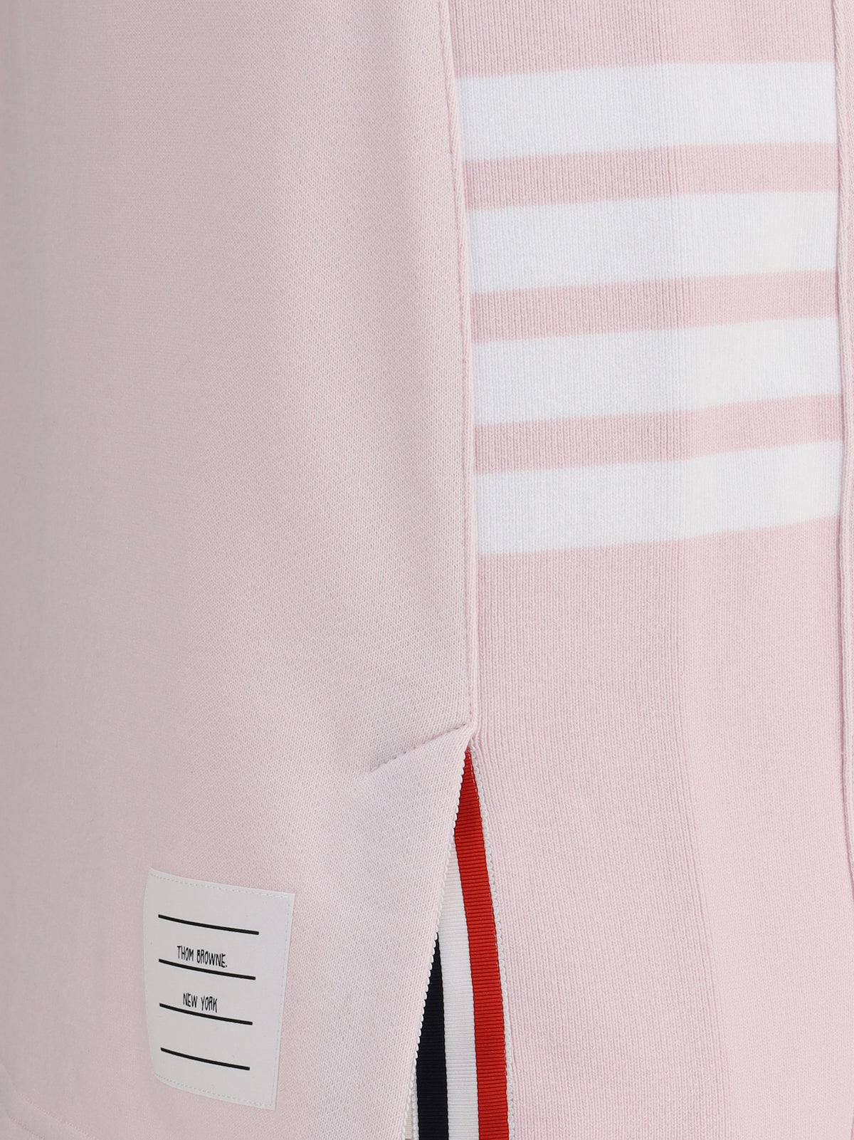 Thom Browne Cotton Mini Skirt - Lt Pink