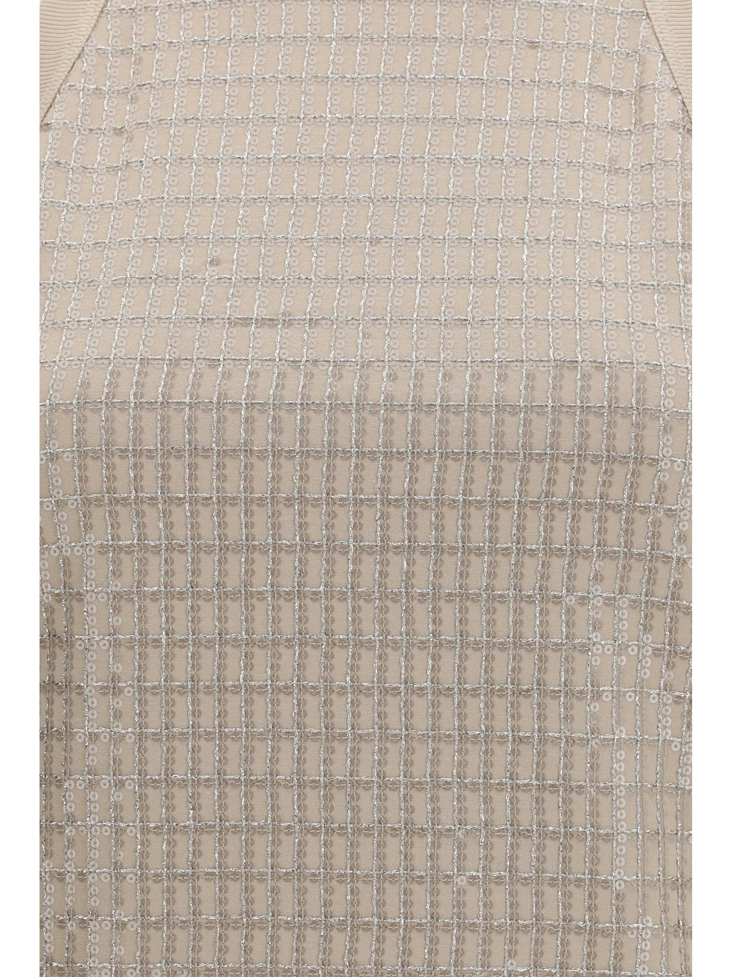 BRUNELLO CUCINELLI Top in cotton with luminous embroidery