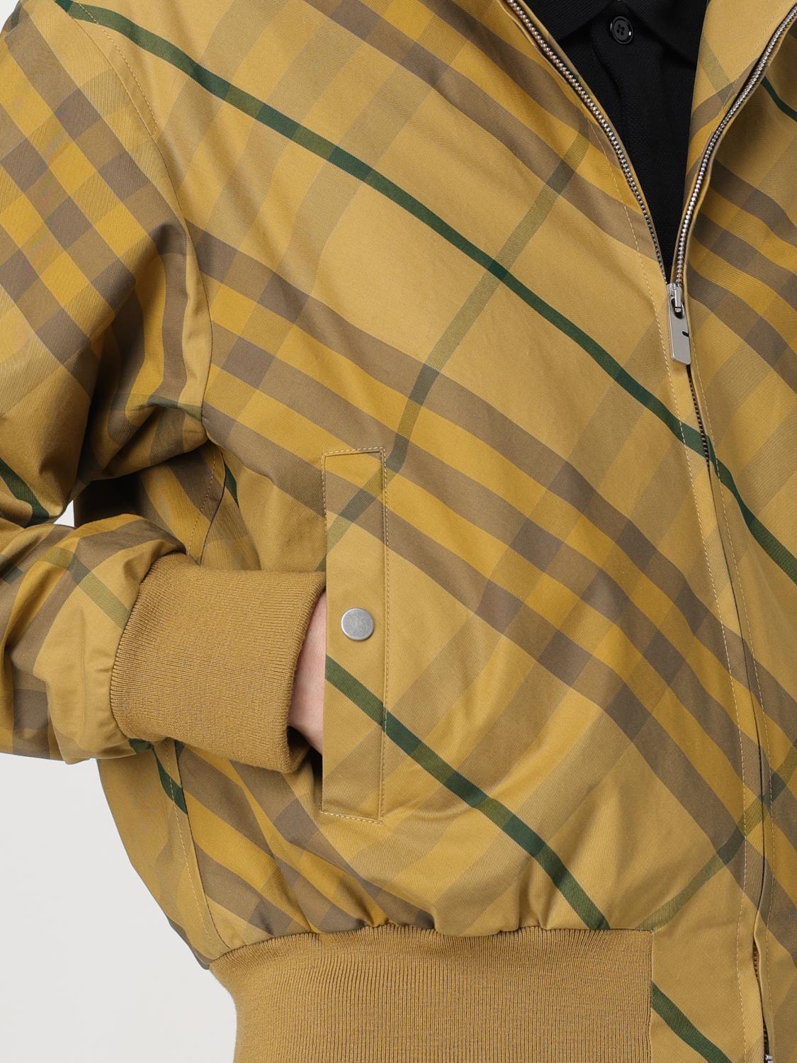 Burberry Jacket Men Yellow