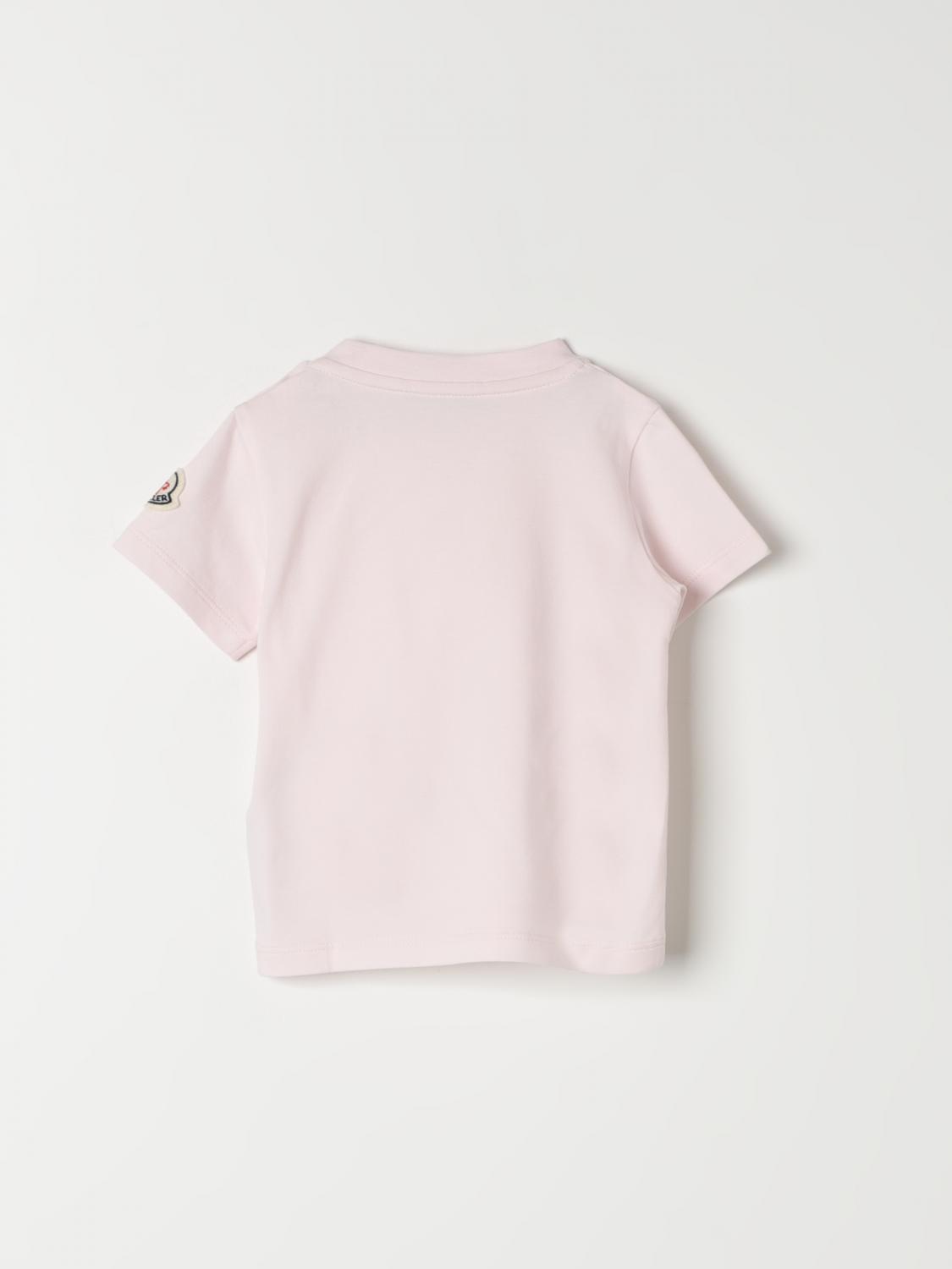 Moncler T Shirt Kids Pink