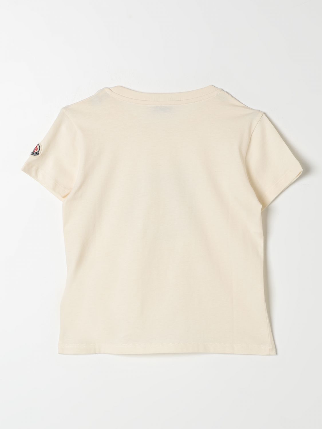 Moncler T Shirt Kids Cream