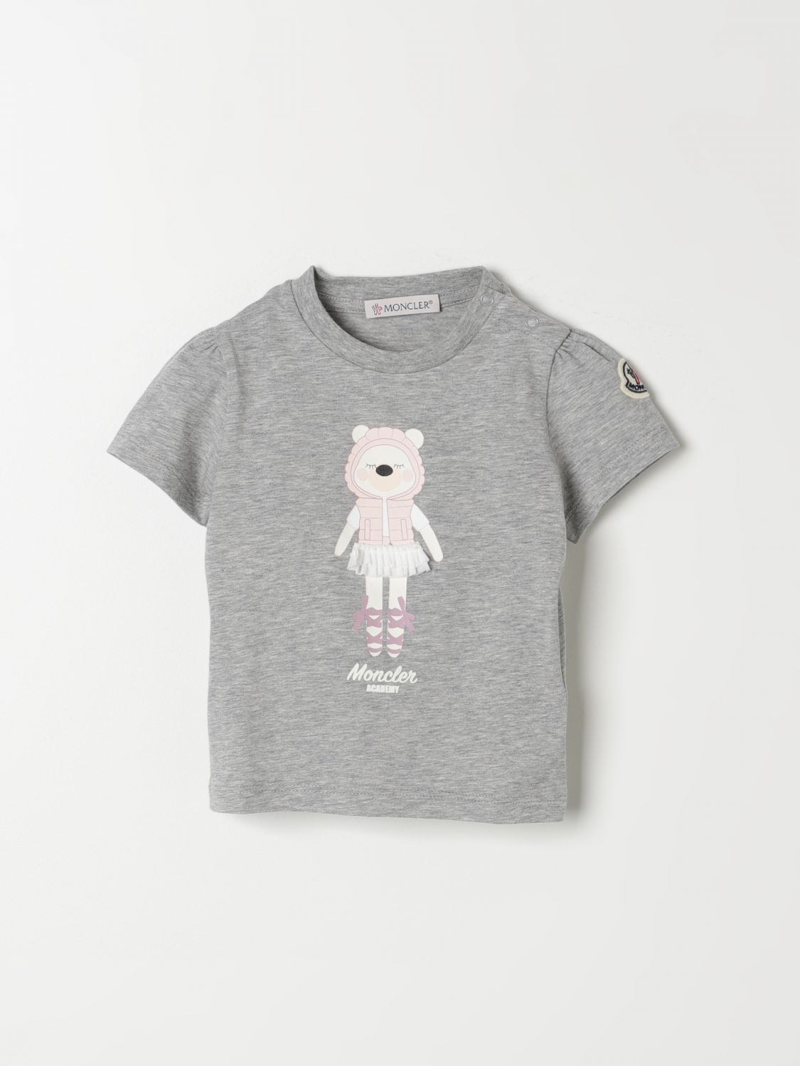 Moncler T Shirt Kids Grey