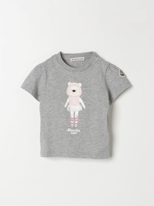 Moncler T Shirt Kids Grey