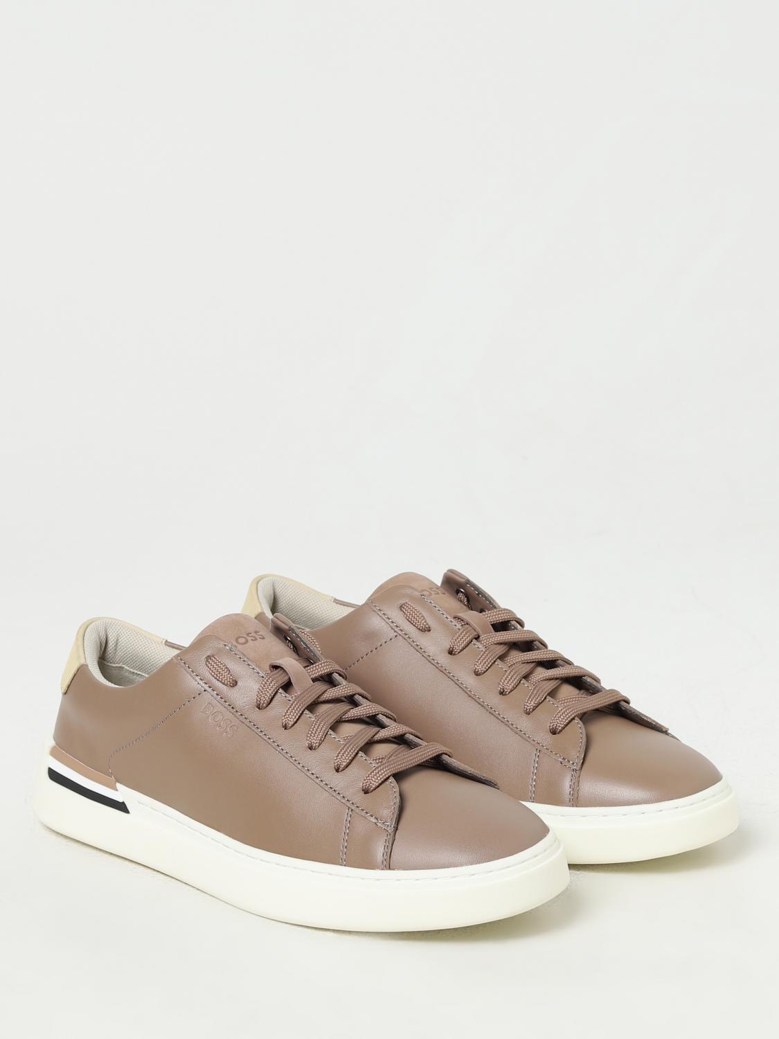 Boss Sneakers Men Beige