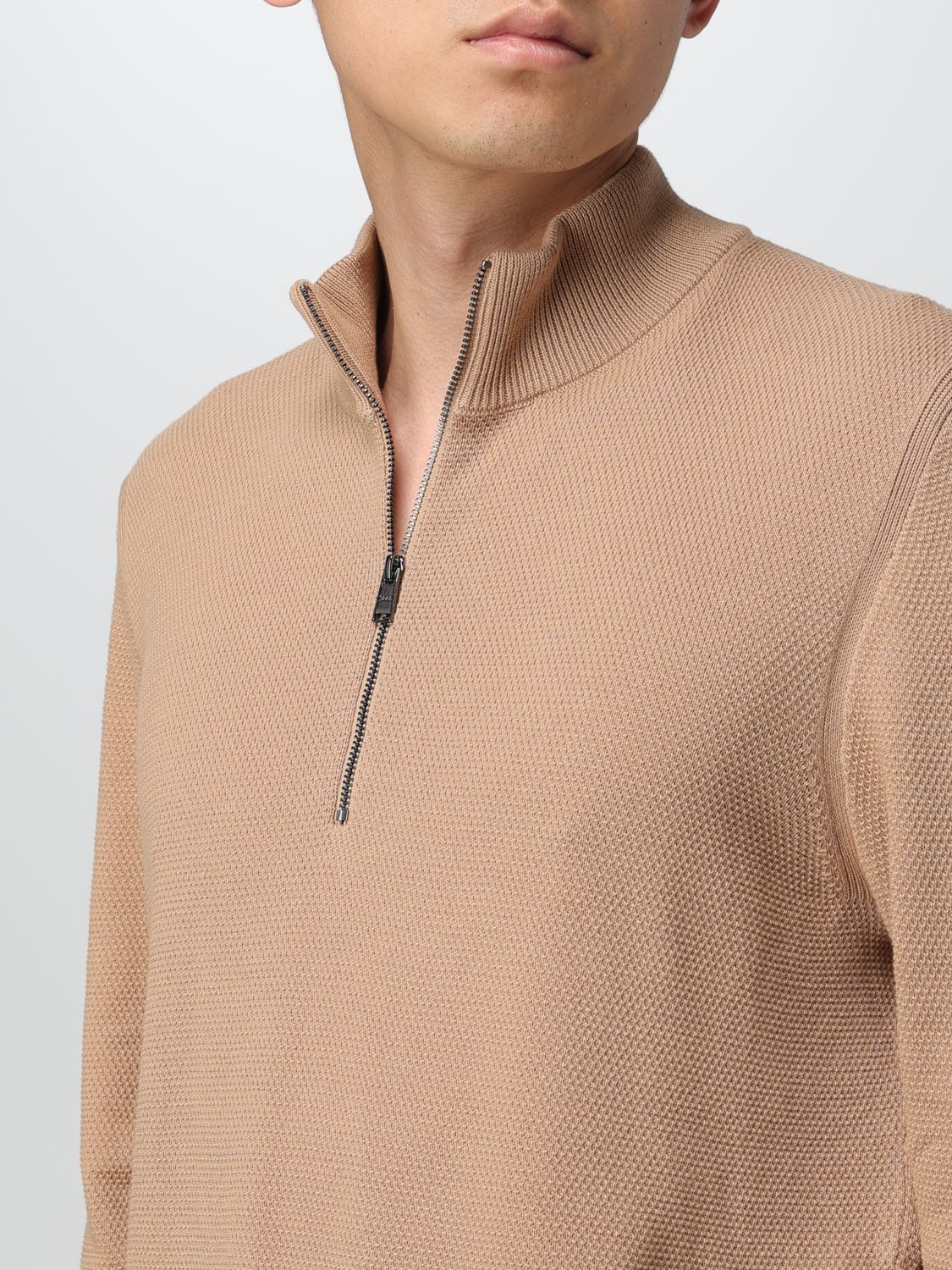 Boss Sweater Men Beige