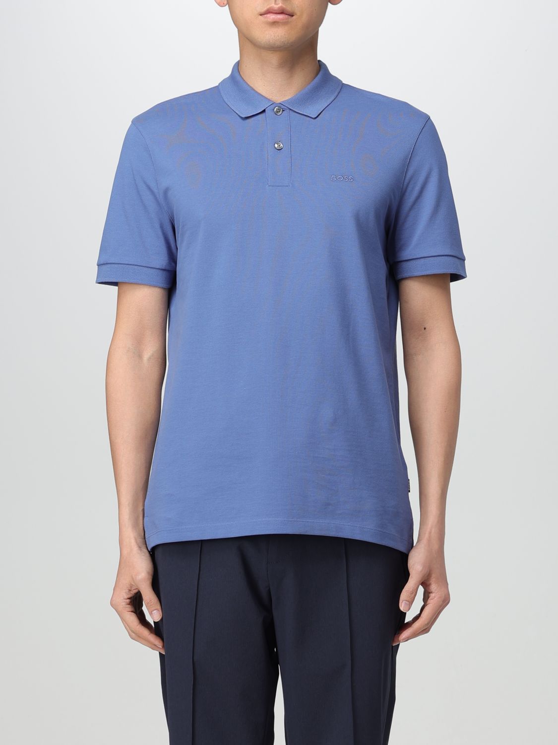 Boss Polo Shirt Men Beige