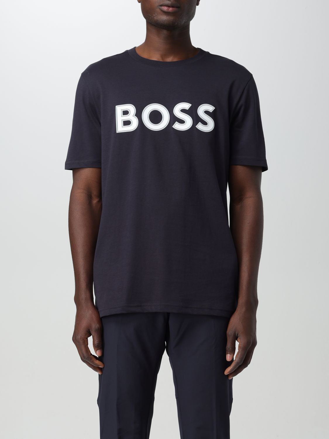 Boss T Shirt Men Blue