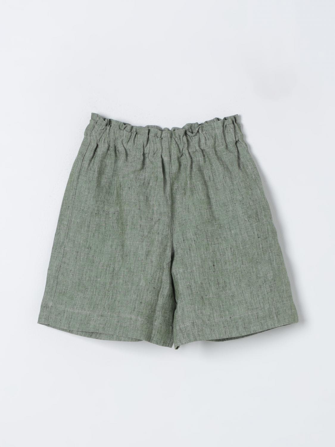 Il Gufo Short Kids Green