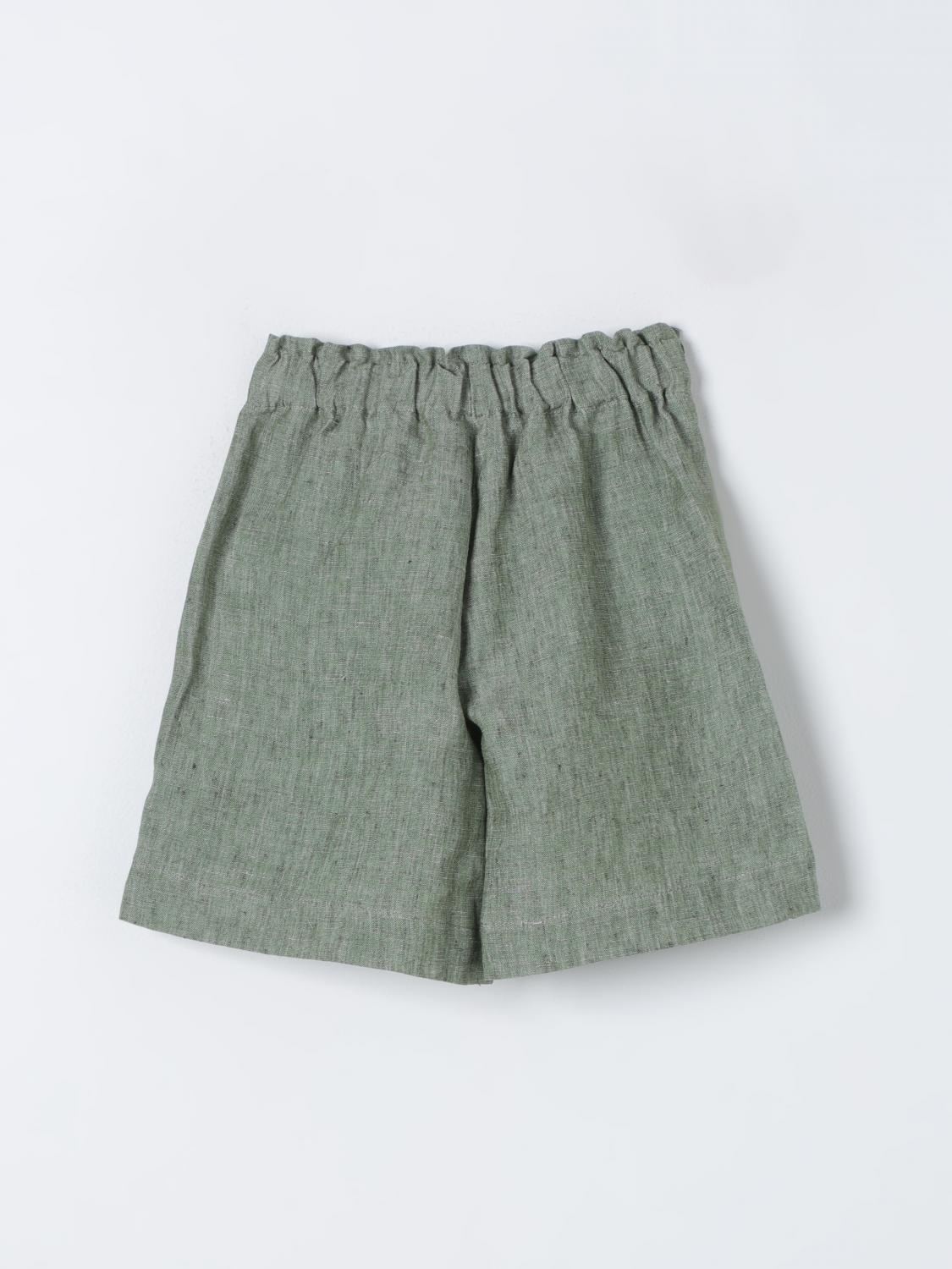 Il Gufo Short Kids Green