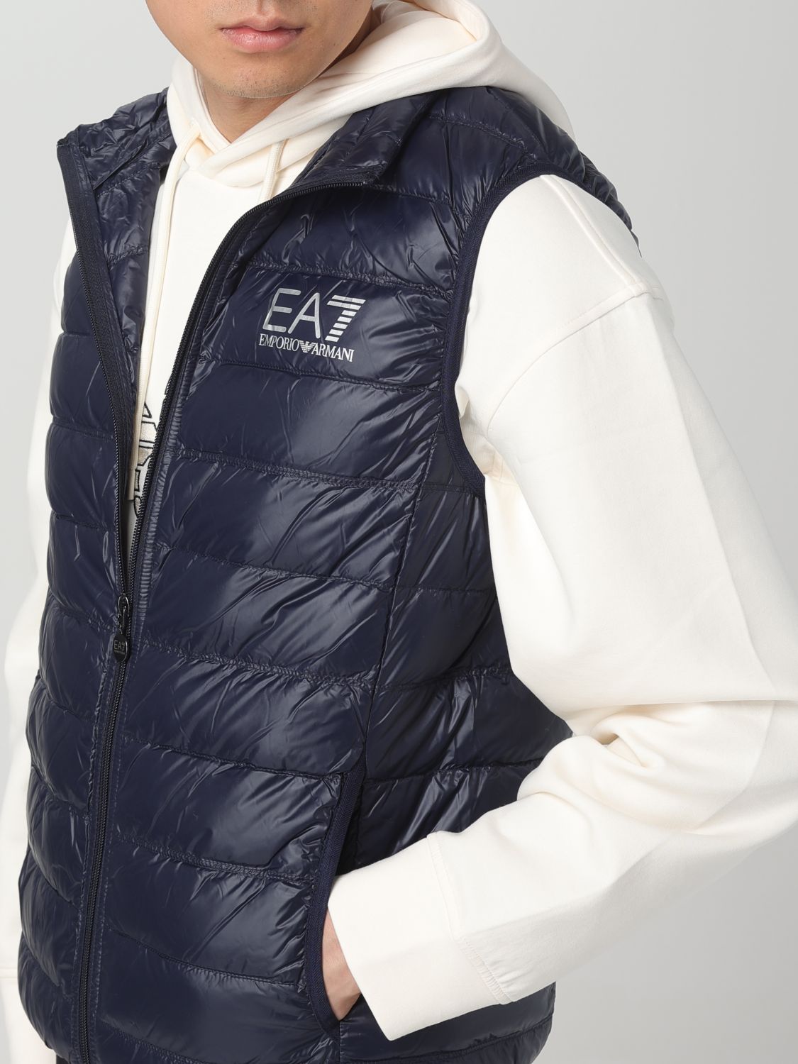 Ea7 Suit Vest Men Green