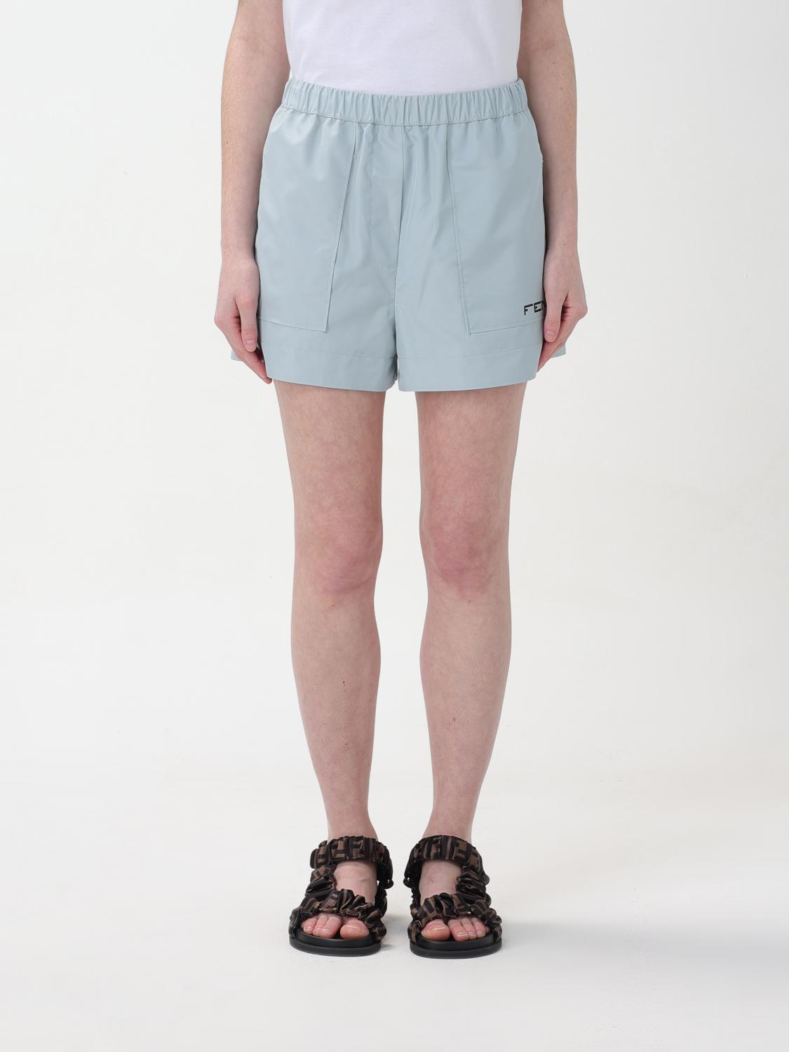 Fendi Short Woman Blue